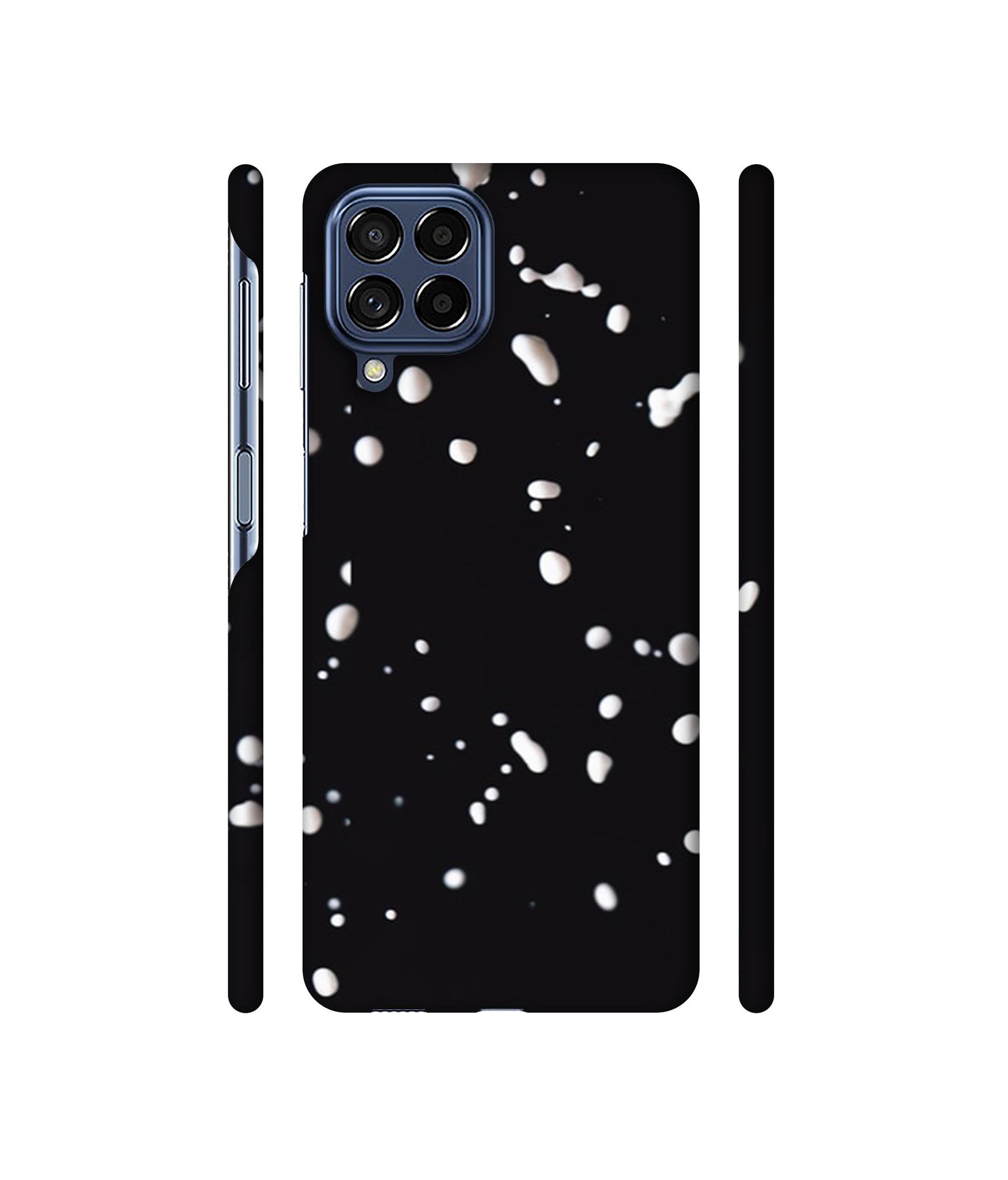 Milk Splash Designer Hard Back Cover for Samsung Galaxy M53 5G