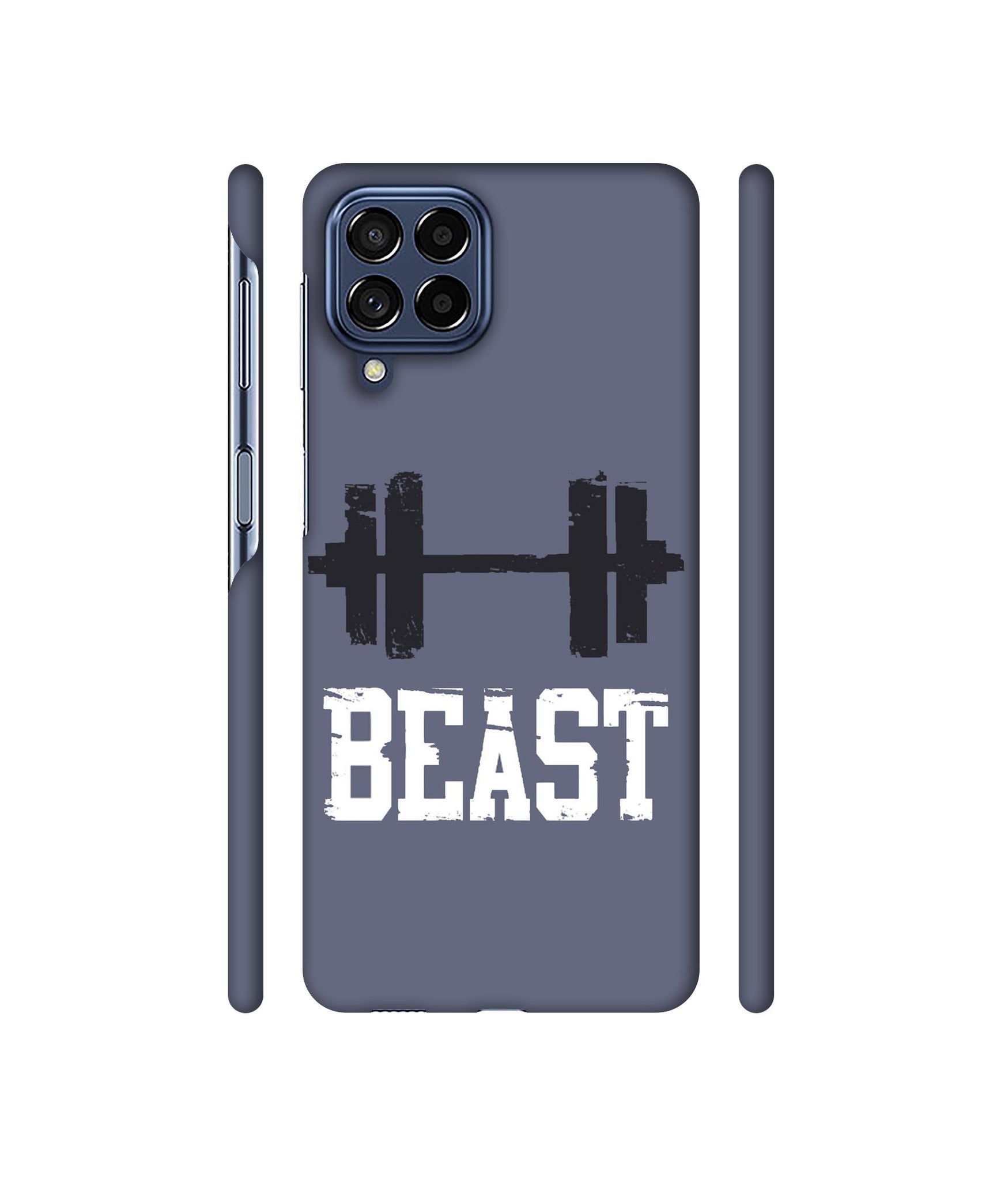 Beast Gym Designer Hard Back Cover for Samsung Galaxy M53 5G