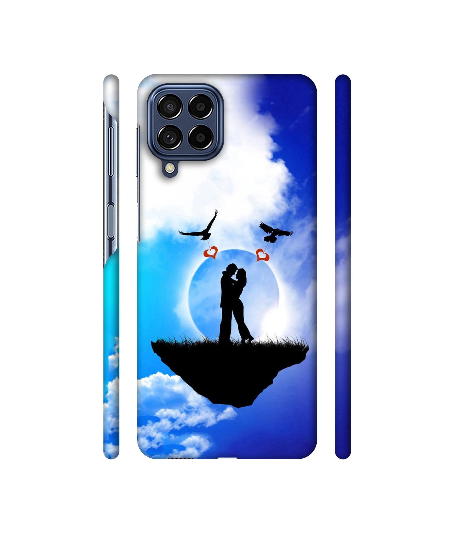 Flying Love Designer Hard Back Cover for Samsung Galaxy M53 5G