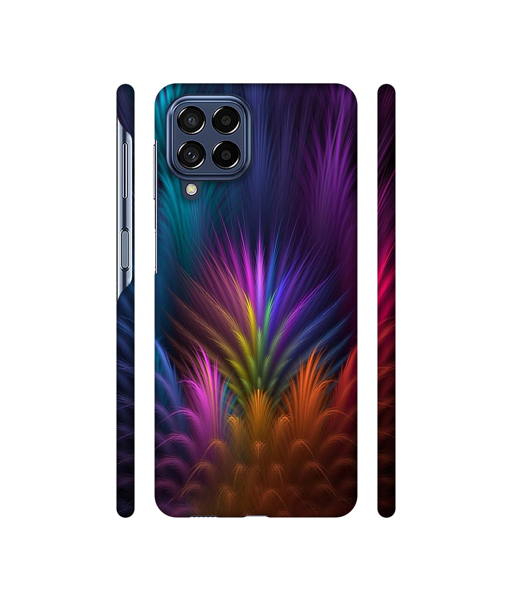 Multicoloured Designer Hard Back Cover for Samsung Galaxy M53 5G