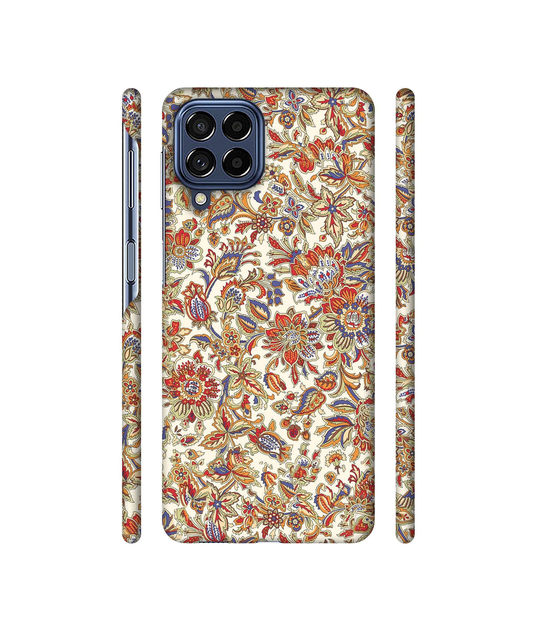 Floral Designer Hard Back Cover for Samsung Galaxy M53 5G