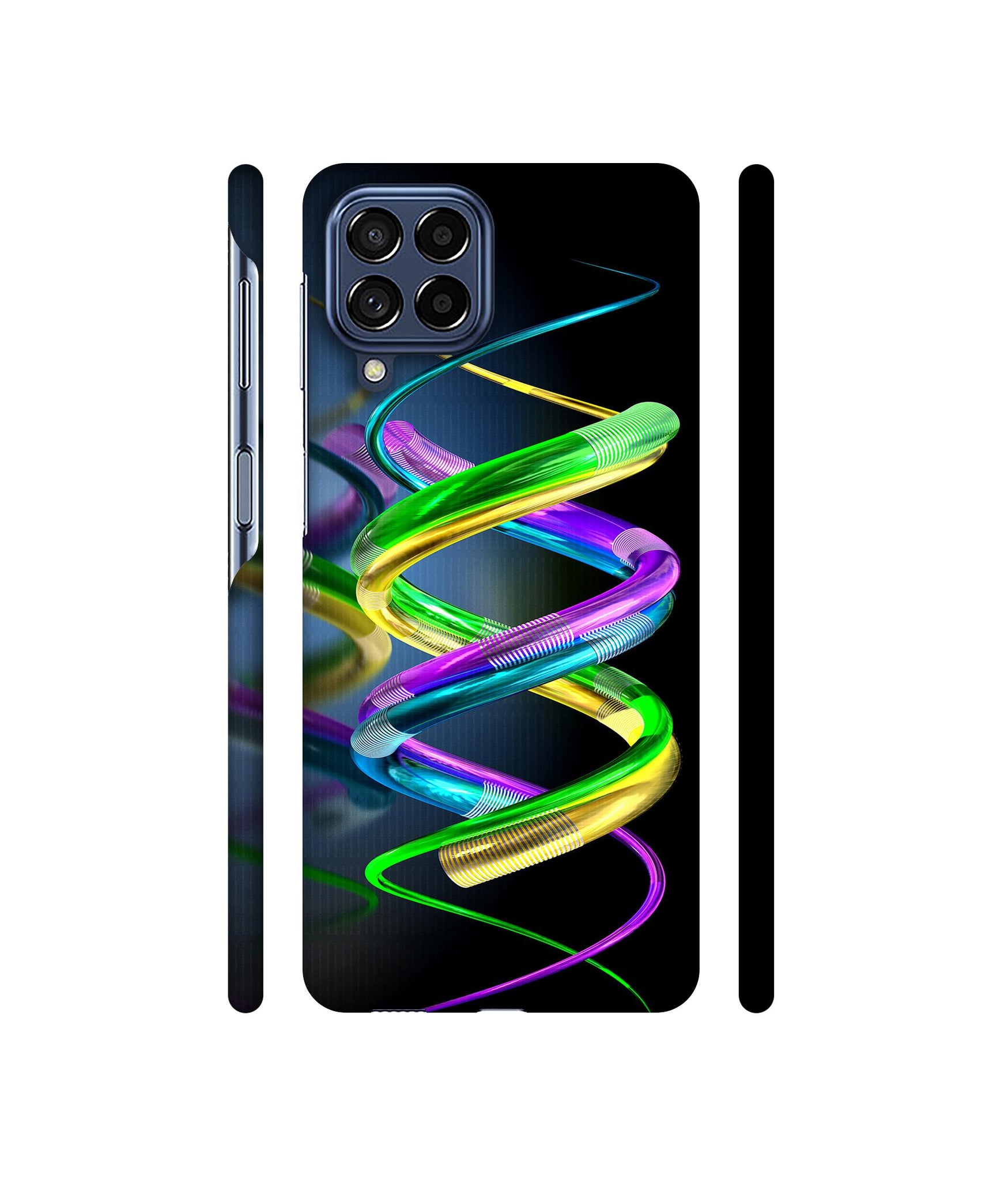 3D Spiral Designer Hard Back Cover for Samsung Galaxy M53 5G