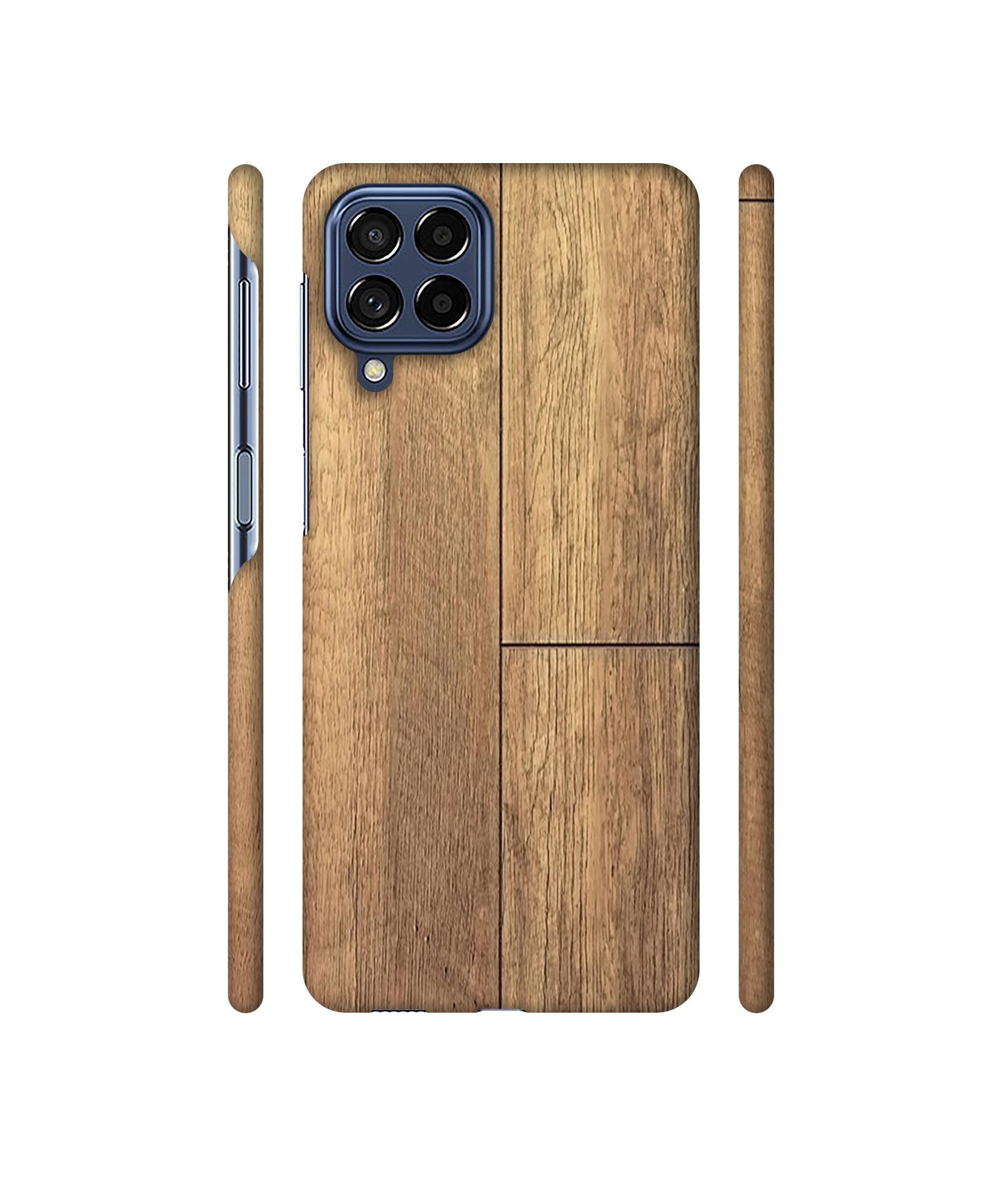 Wood Stretcher Designer Hard Back Cover for Samsung Galaxy M53 5G