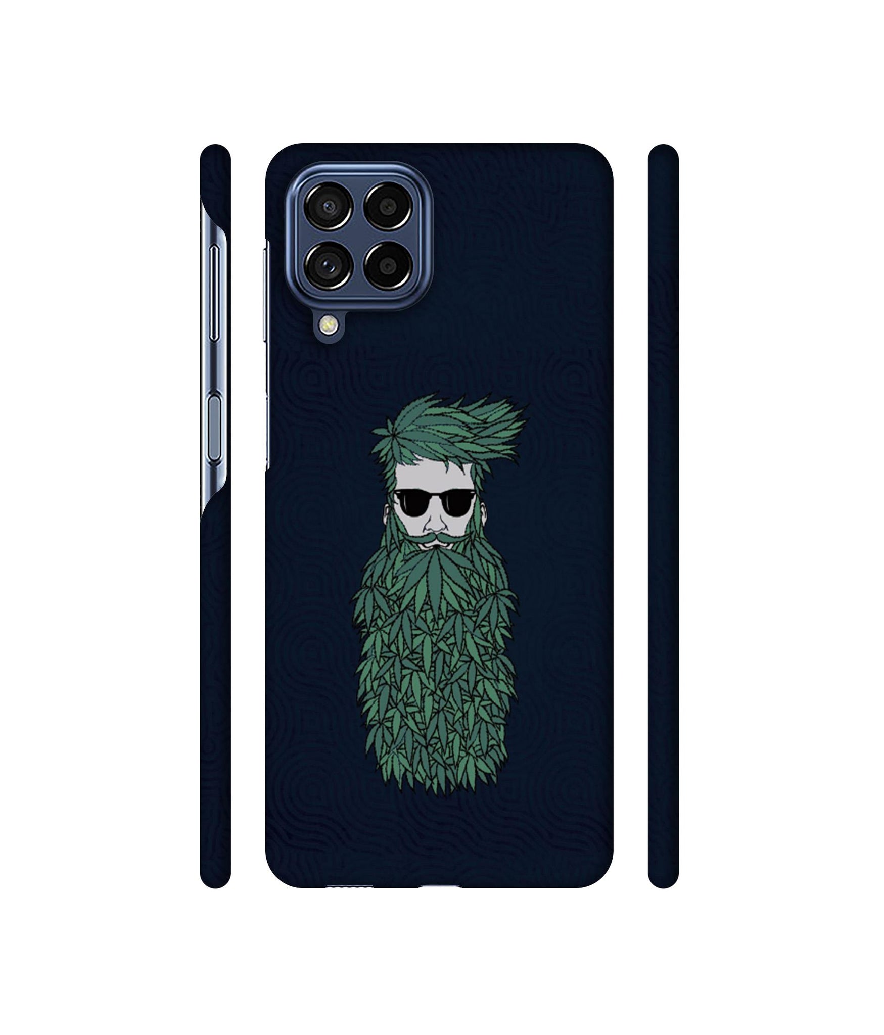 Beard Man Designer Hard Back Cover for Samsung Galaxy M53 5G