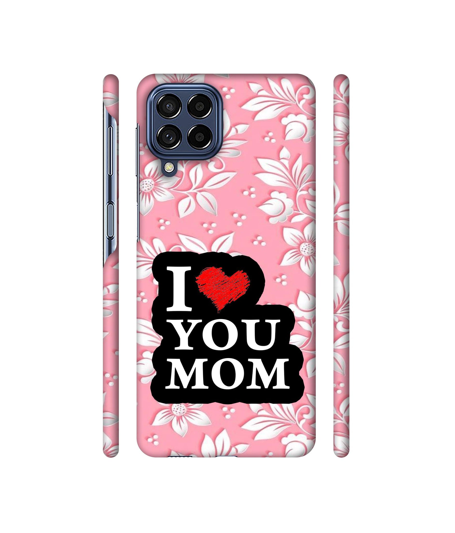 I Love Mom Designer Hard Back Cover for Samsung Galaxy M53 5G