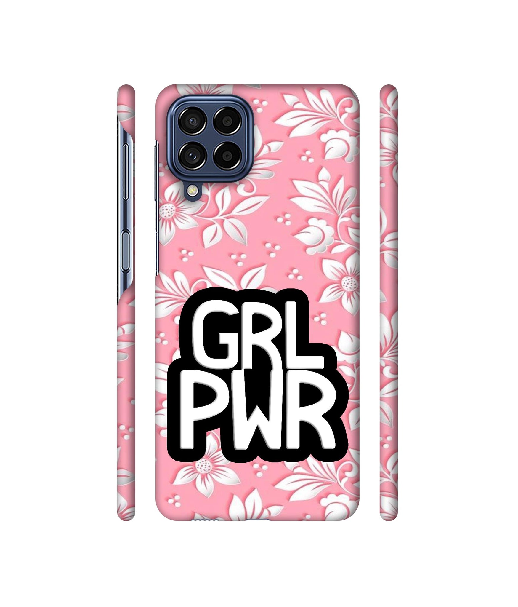 Girl Power Art Designer Hard Back Cover for Samsung Galaxy M53 5G