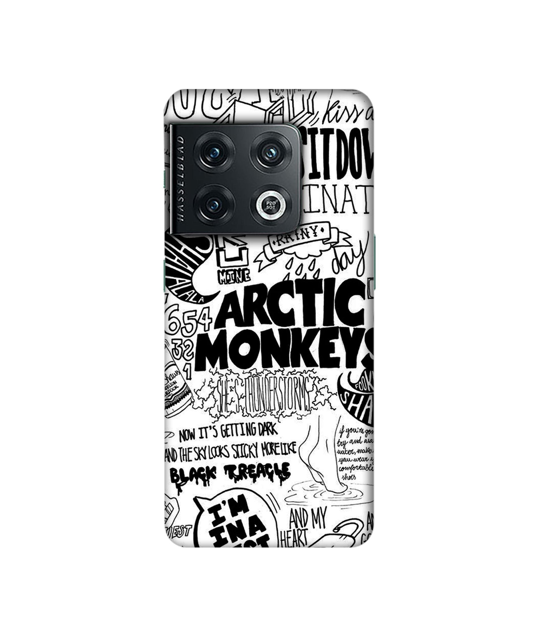 Arctic Monkeys Pattern Designer Hard Back Cover for OnePlus 10 Pro 5G