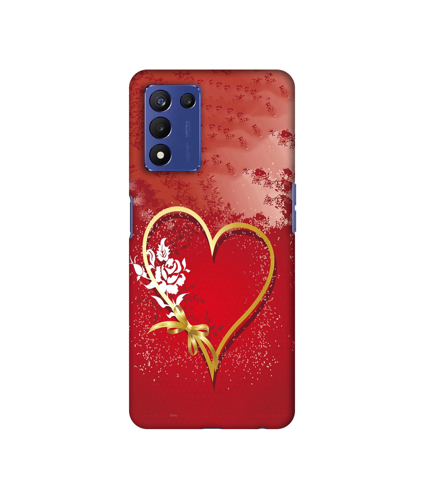 Love Rose Designer Hard Back Cover for Realme 9 5G Speed Edition