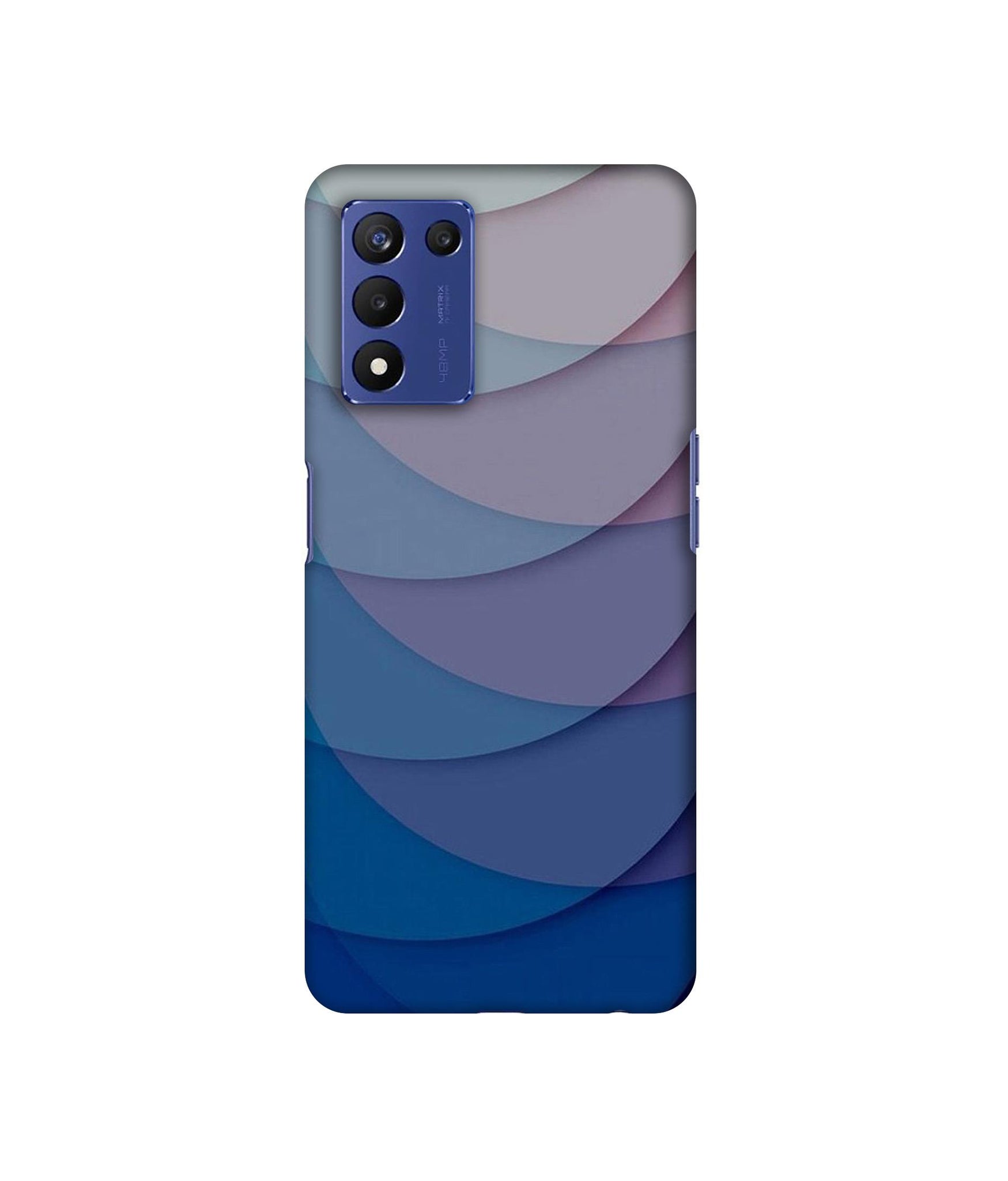 Waves Pattern Print Designer Hard Back Cover for Realme 9 5G Speed Edition