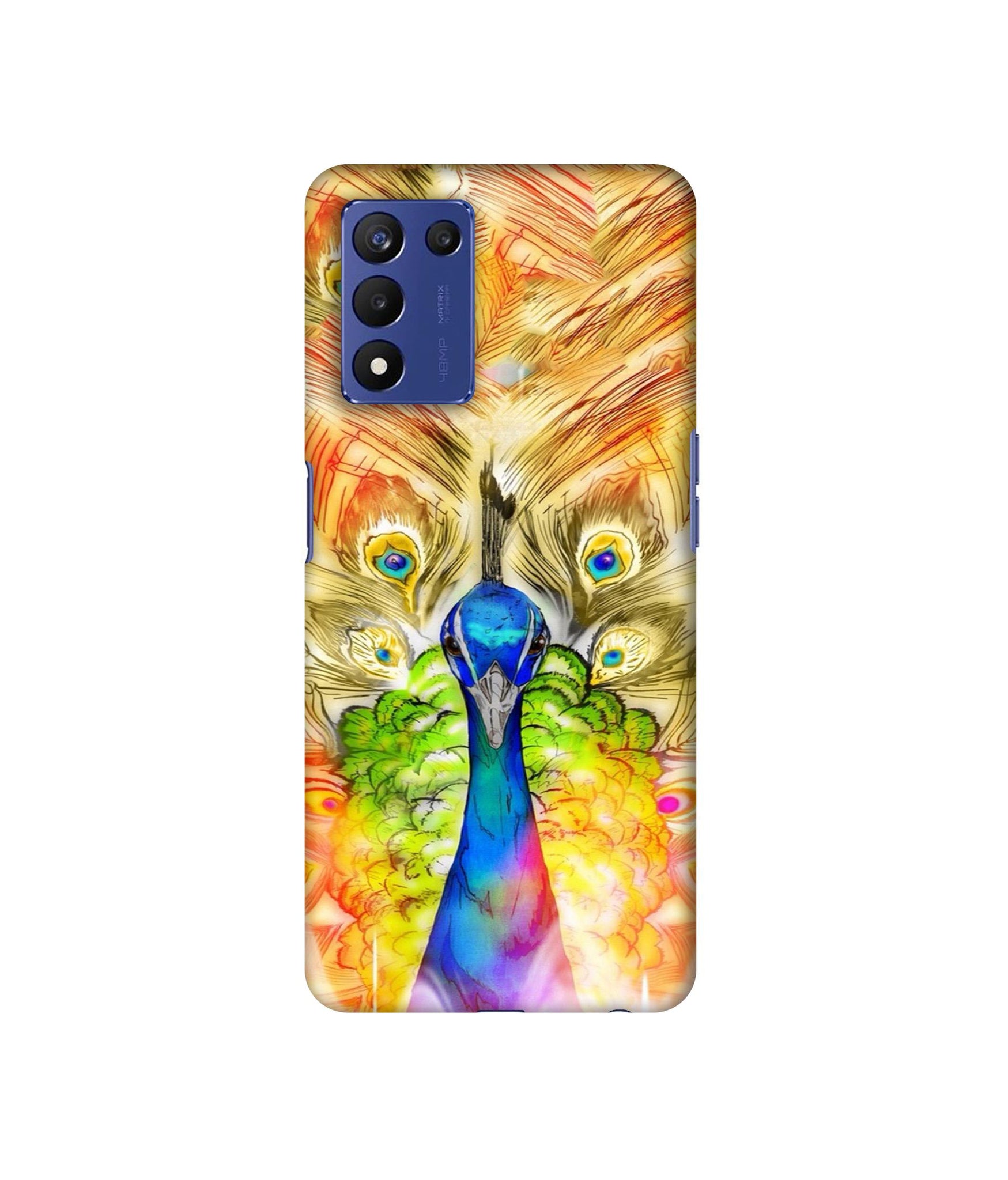 Colorful Joy Pattern Designer Hard Back Cover for Realme 9 5G Speed Edition