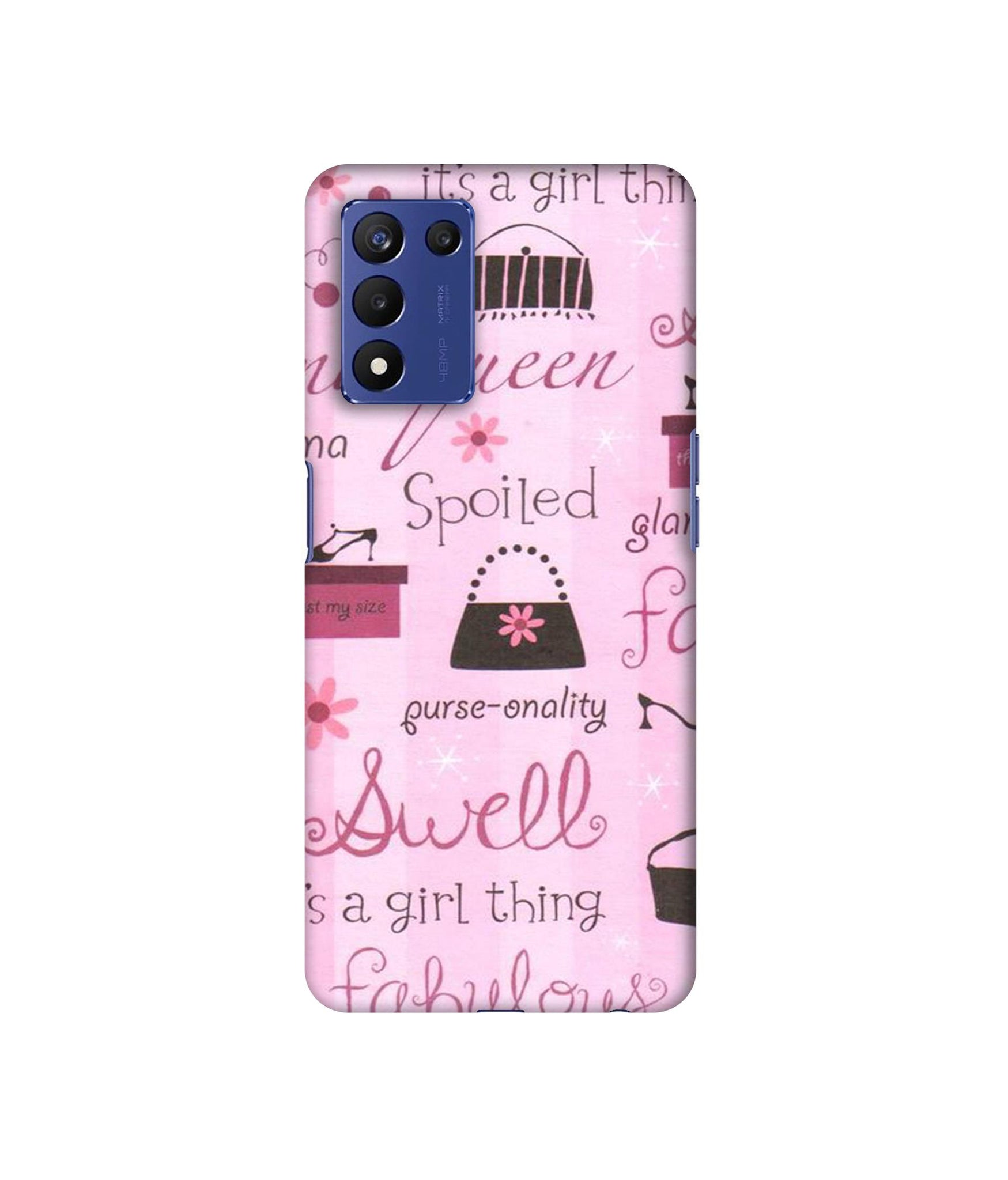 Its A Girl Thing Designer Hard Back Cover for Realme 9 5G Speed Edition