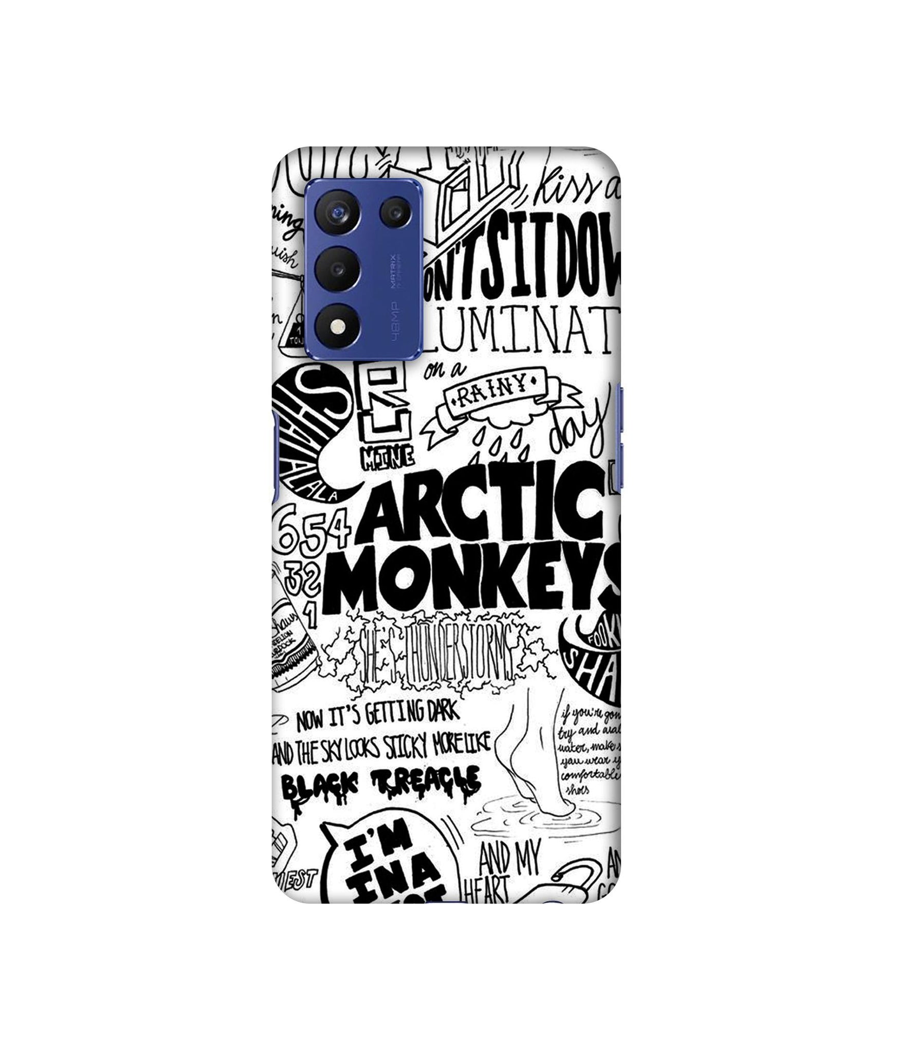 Arctic Monkeys Pattern Designer Hard Back Cover for Realme 9 5G Speed Edition
