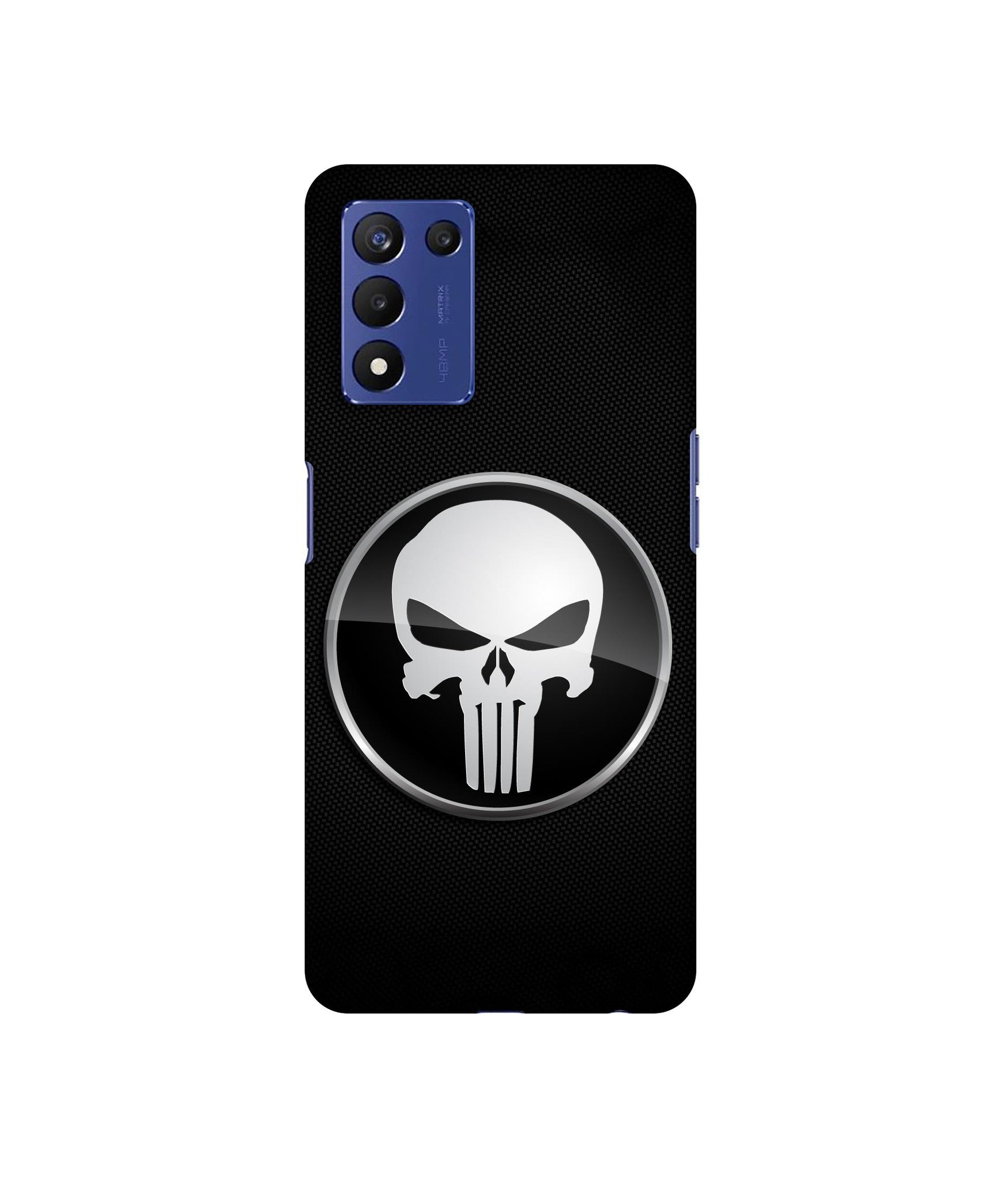 Skull Pattern Designer Hard Back Cover for Realme 9 5G Speed Edition