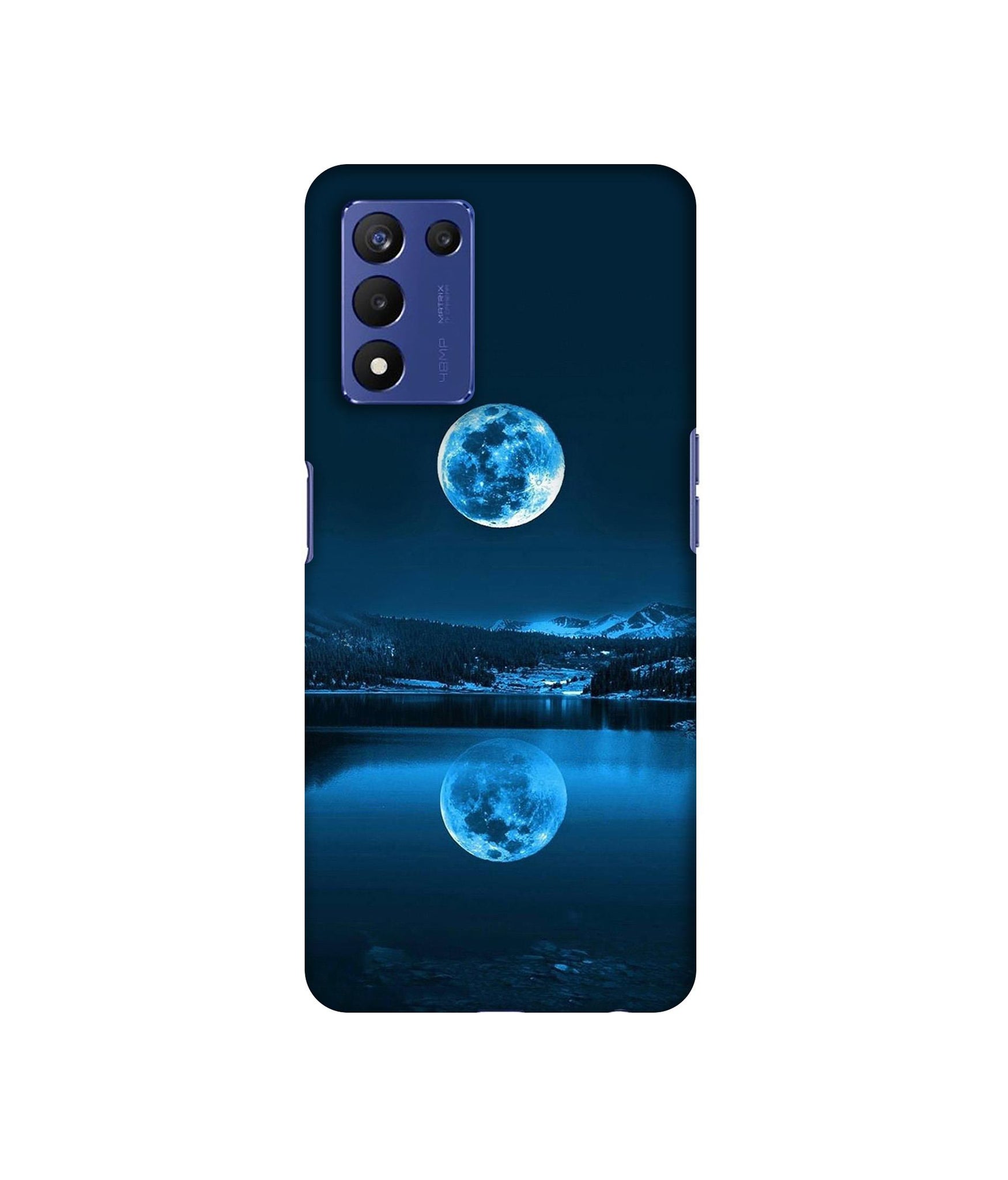 Moon Pattern Print Designer Hard Back Cover for Realme 9 5G Speed Edition