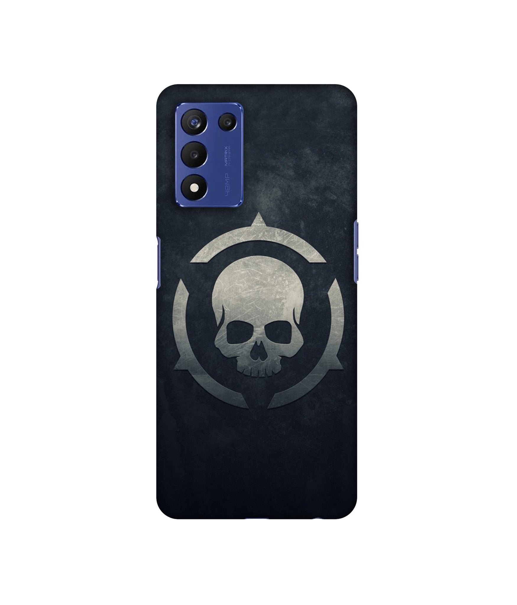 Skull Pattern Print Designer Hard Back Cover for Realme 9 5G Speed Edition