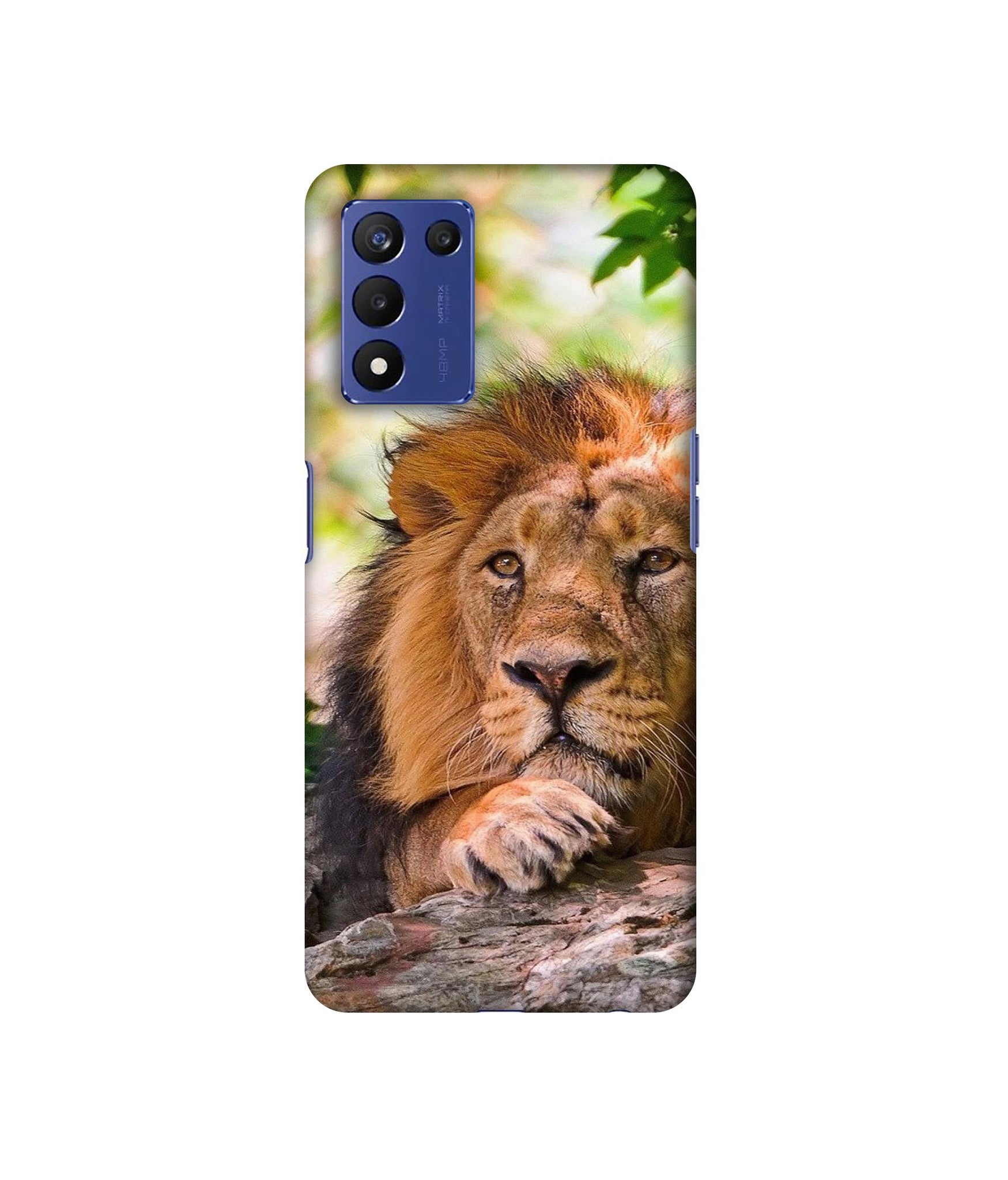 Tiger Pattern Print Designer Hard Back Cover for Realme 9 5G Speed Edition