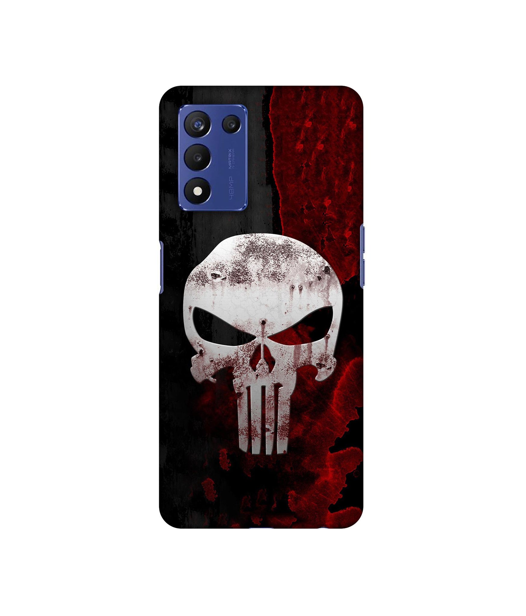 Punisher Skull Designer Hard Back Cover for Realme 9 5G Speed Edition