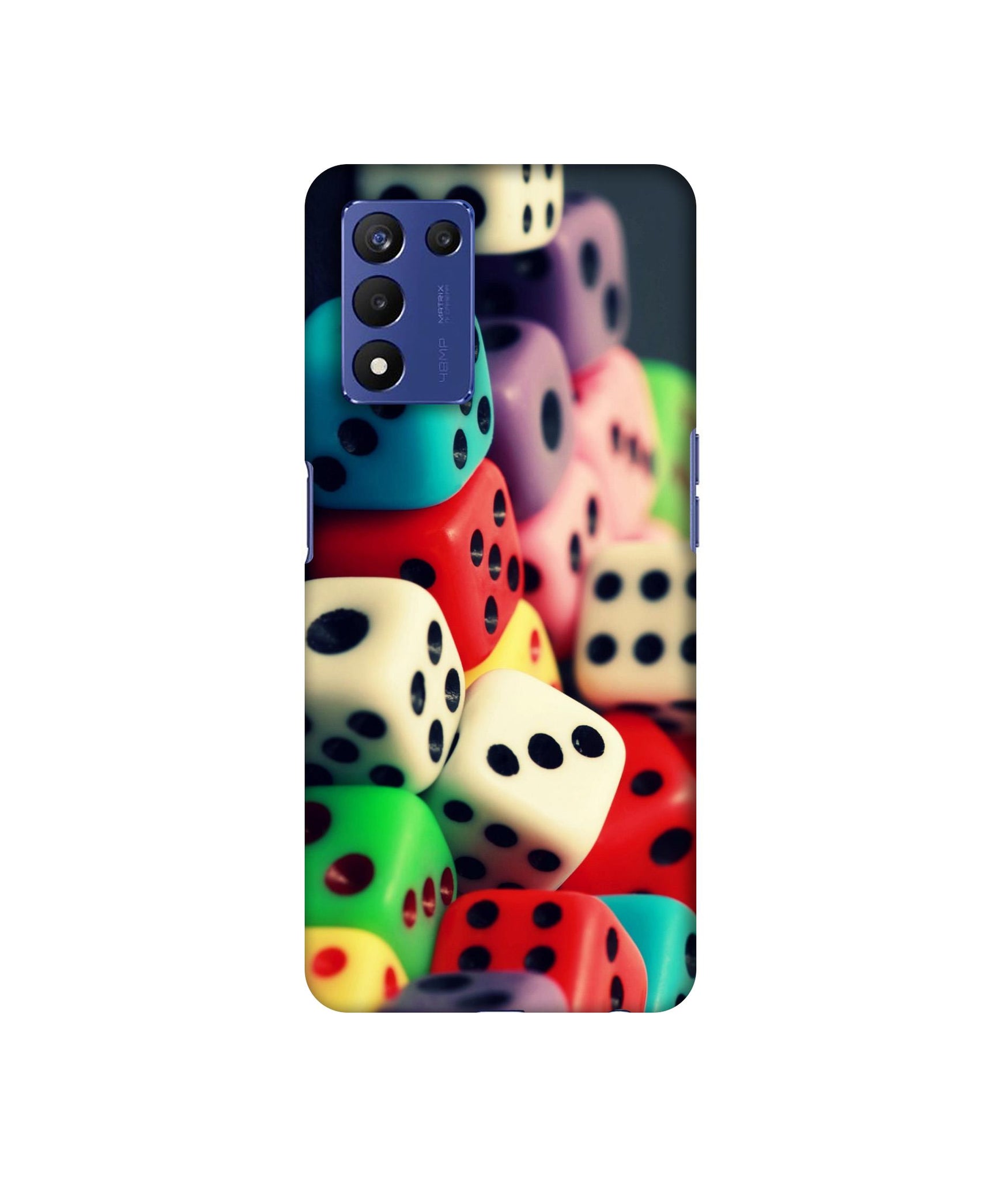 Dice Designer Hard Back Cover for Realme 9 5G Speed Edition