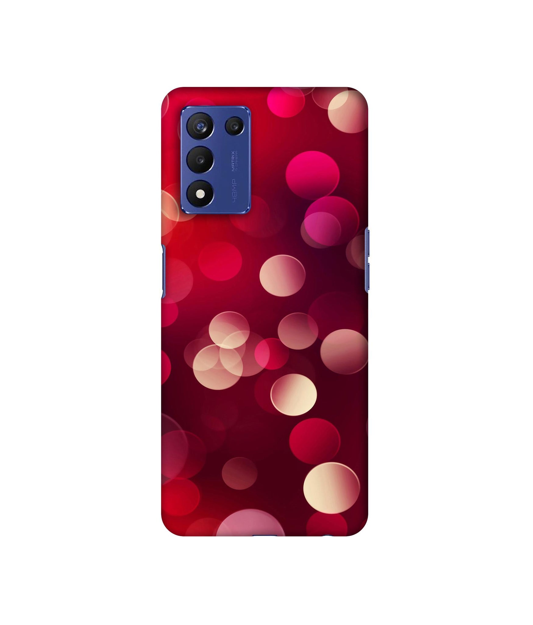 3D Circles Designer Hard Back Cover for Realme 9 5G Speed Edition