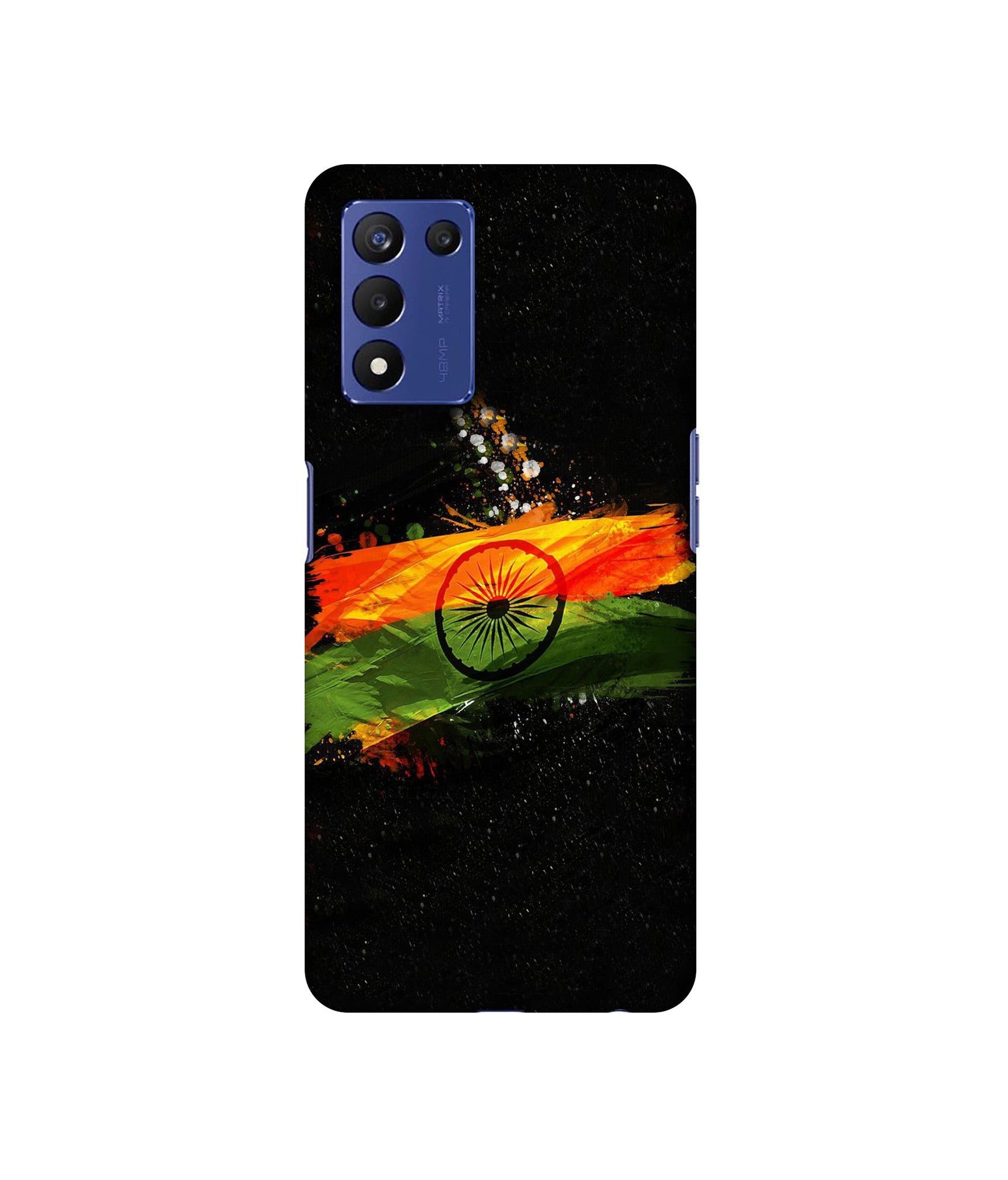 Indian Flag Designer Hard Back Cover for Realme 9 5G Speed Edition
