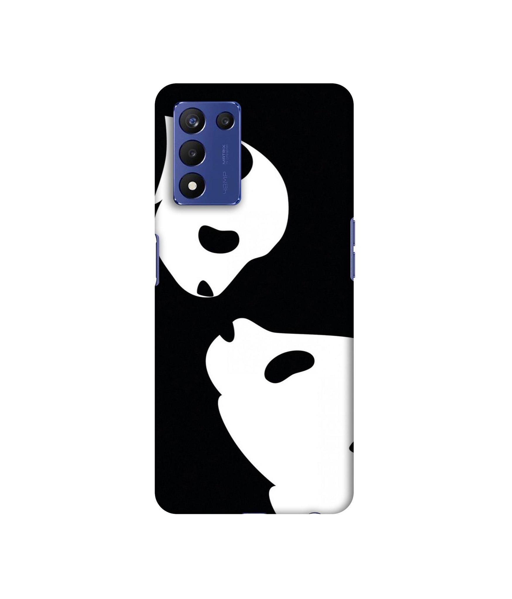 Panda Drawing Designer Hard Back Cover for Realme 9 5G Speed Edition