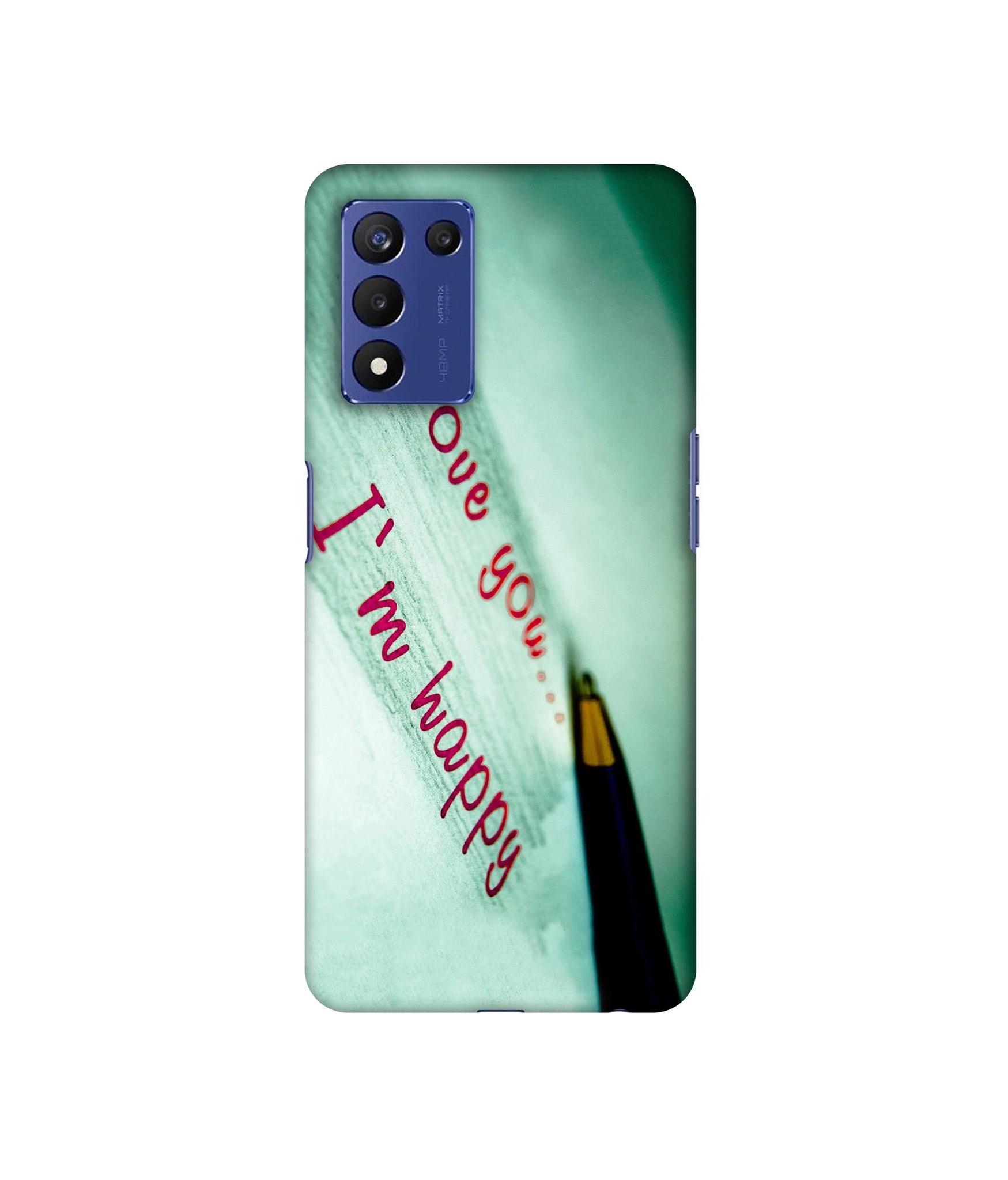 Love Quote Designer Hard Back Cover for Realme 9 5G Speed Edition