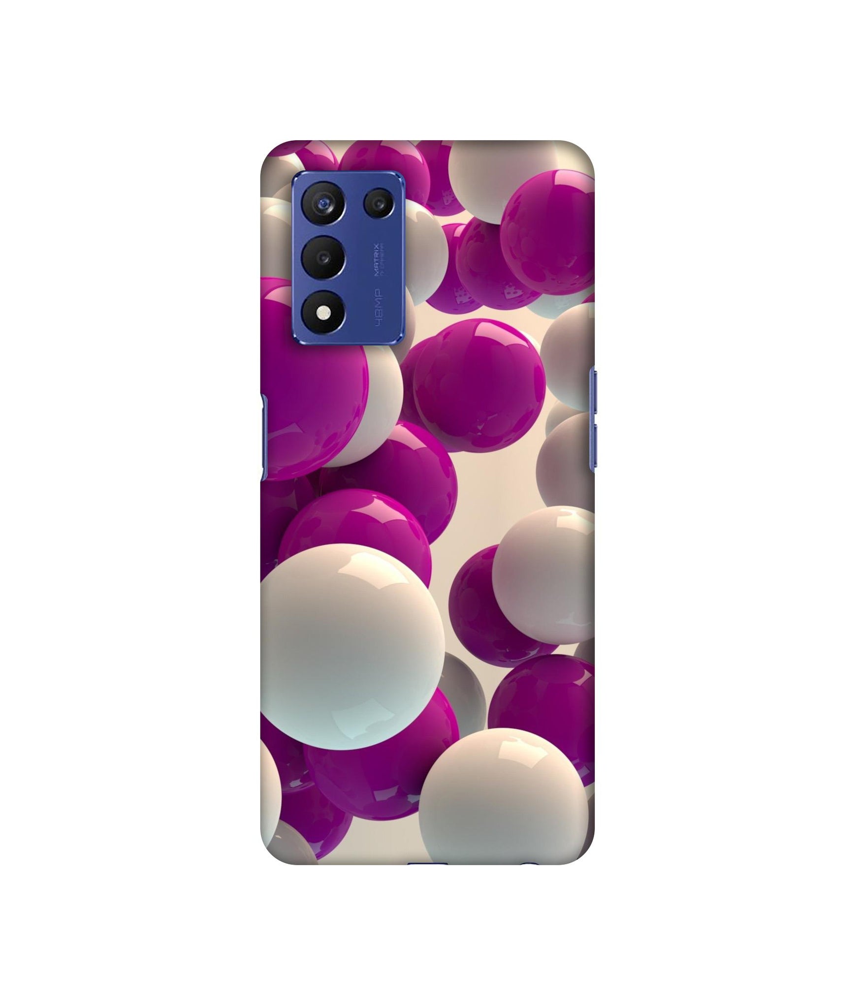 3D Balloons Designer Hard Back Cover for Realme 9 5G Speed Edition