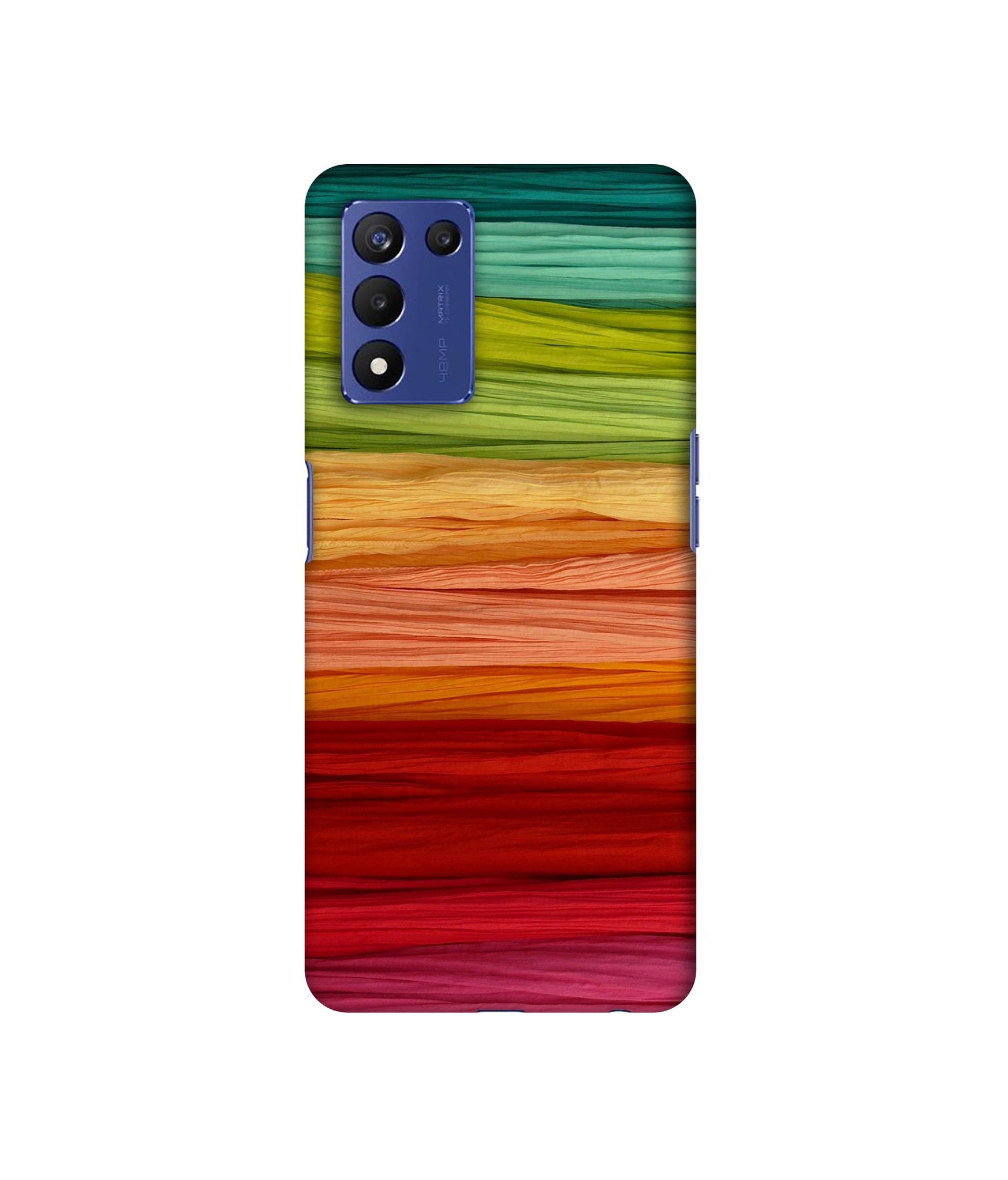 Colorful Thread Designer Hard Back Cover for Realme 9 5G Speed Edition