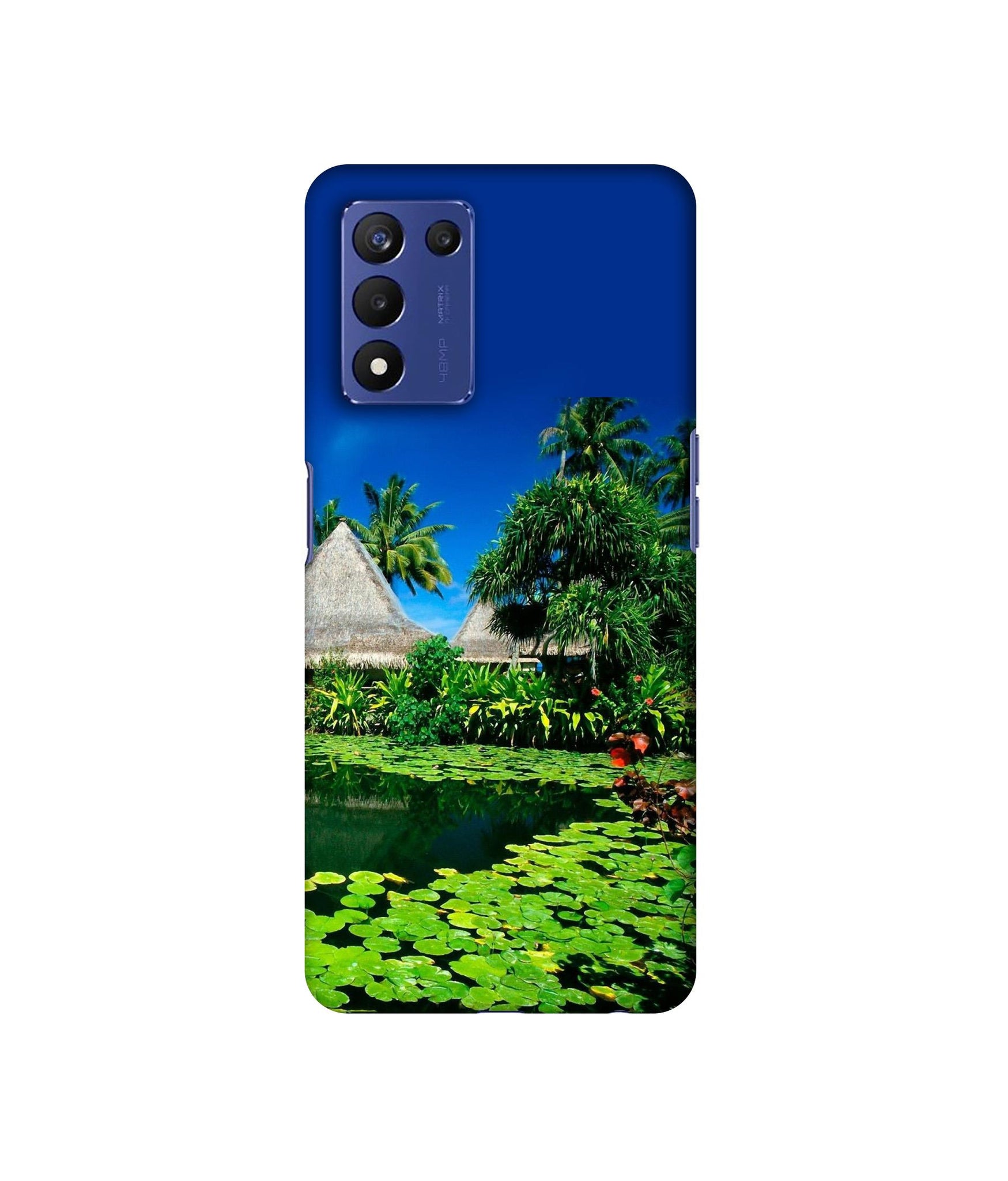 Tropics Water Designer Hard Back Cover for Realme 9 5G Speed Edition