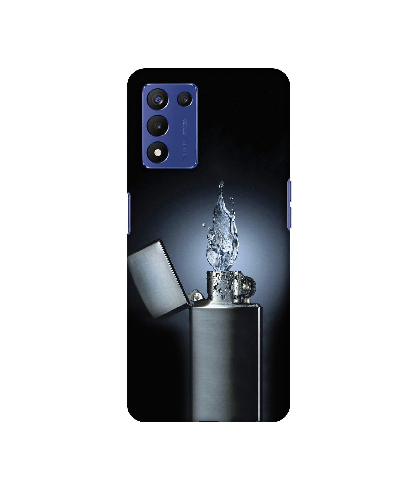 Water Lighter Designer Hard Back Cover for Realme 9 5G Speed Edition