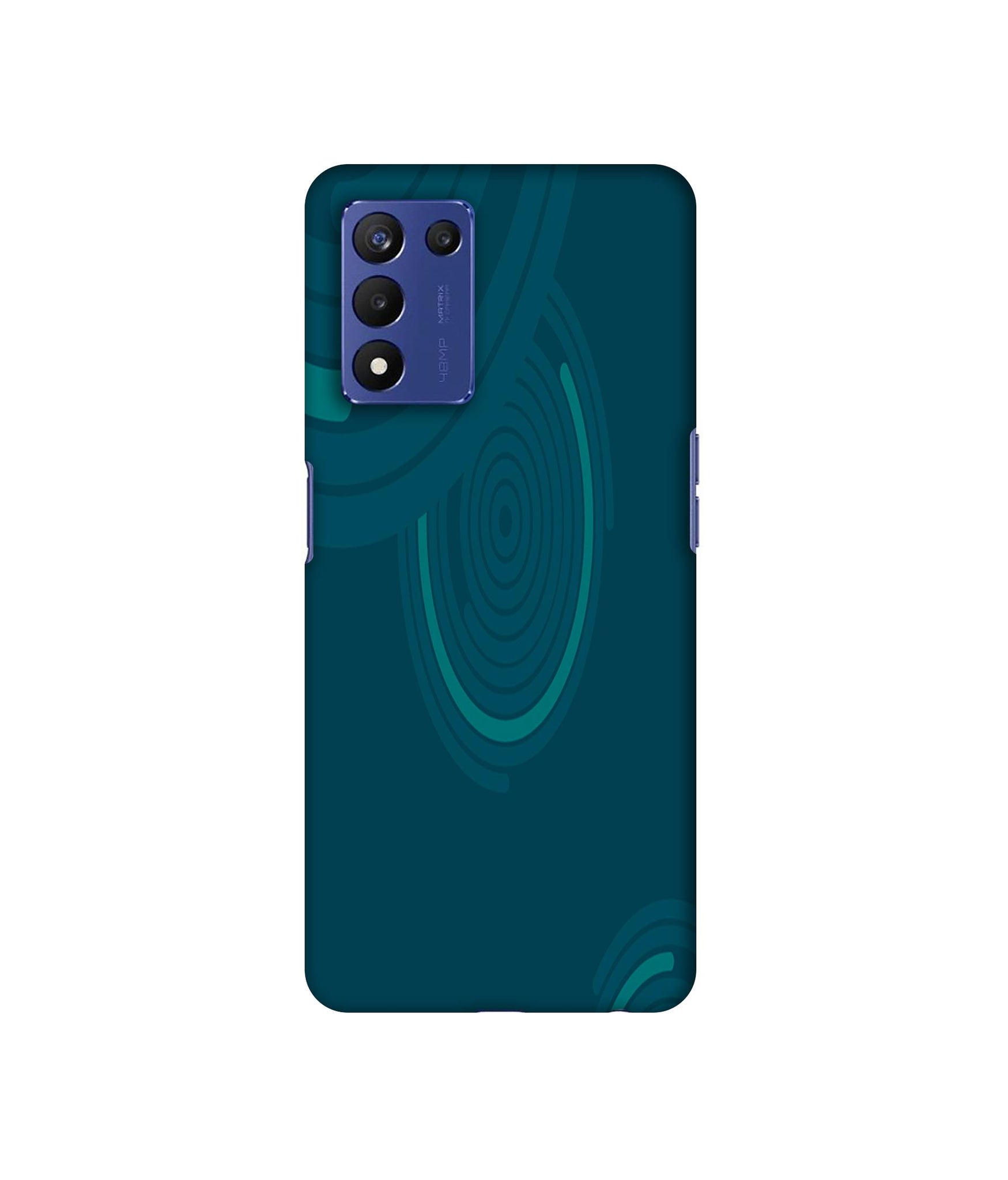 Round Texture Designer Hard Back Cover for Realme 9 5G Speed Edition
