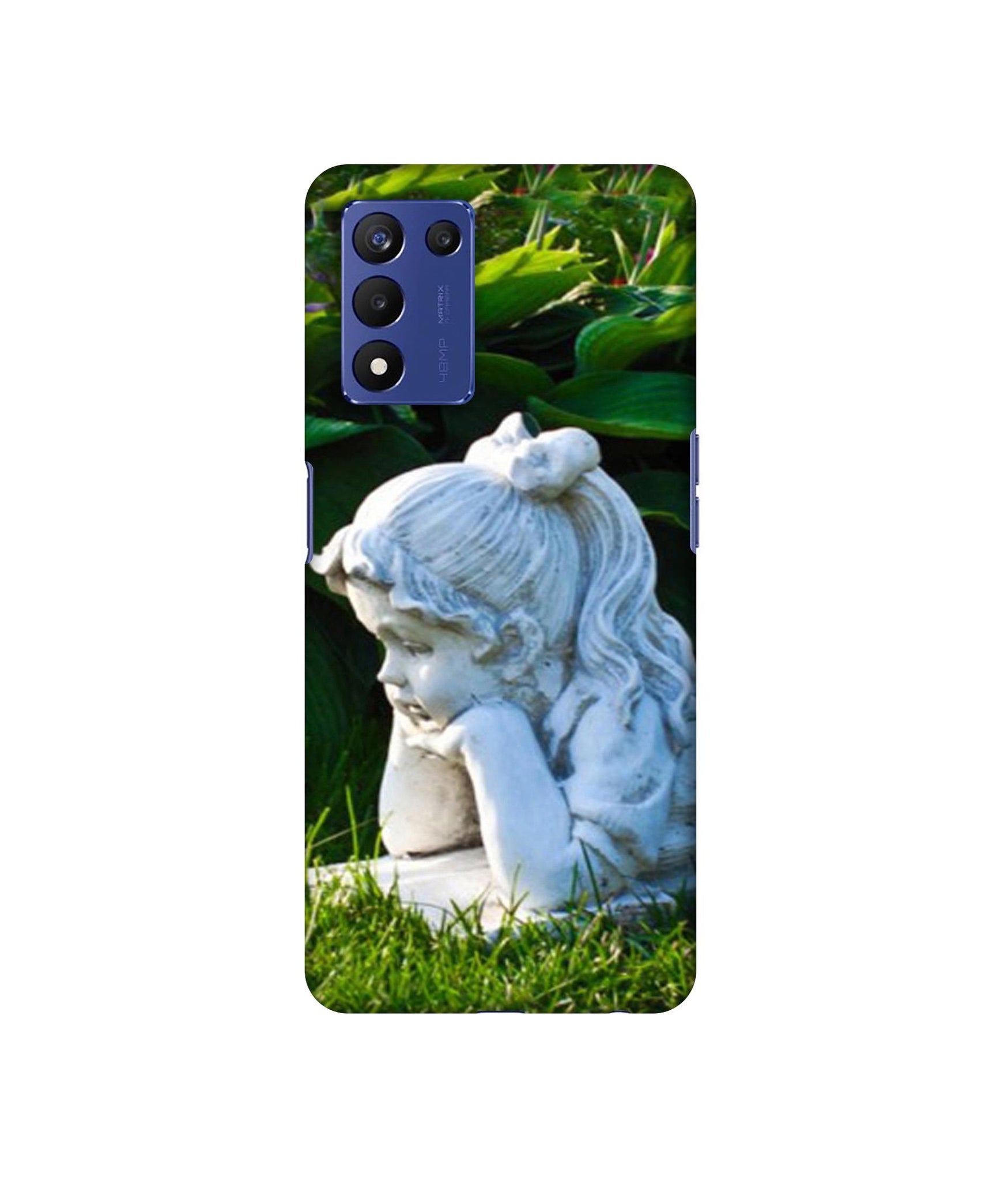 Statue of Girl Designer Hard Back Cover for Realme 9 5G Speed Edition