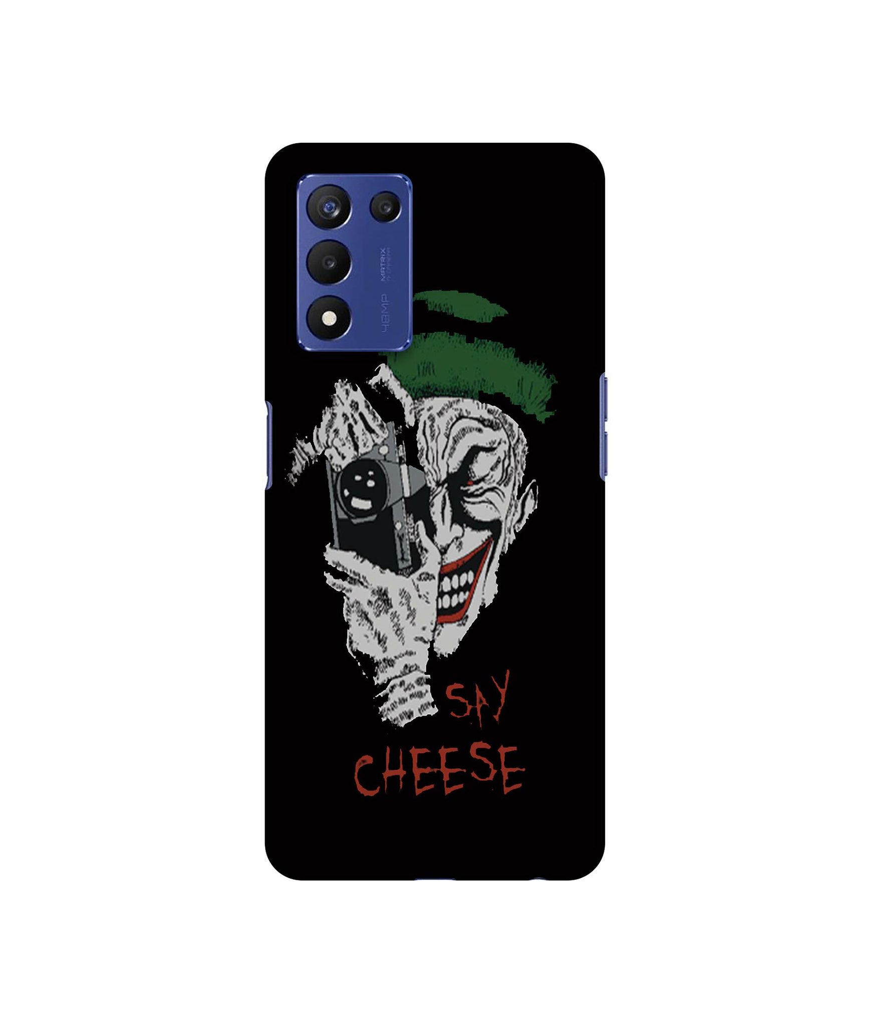 Joker Say Cheese Designer Hard Back Cover for Realme 9 5G Speed Edition