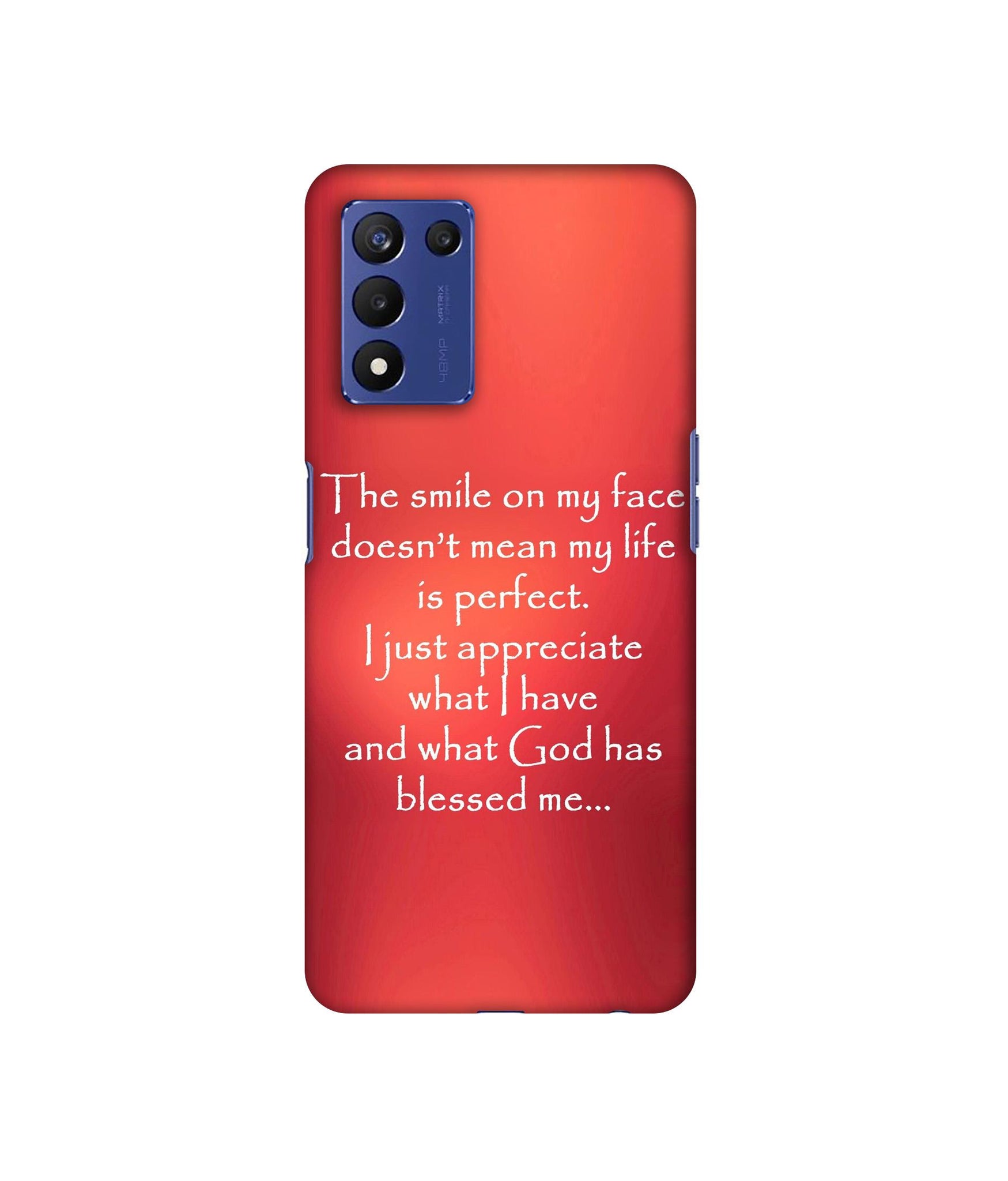 Quotes On Life Designer Hard Back Cover for Realme 9 5G Speed Edition