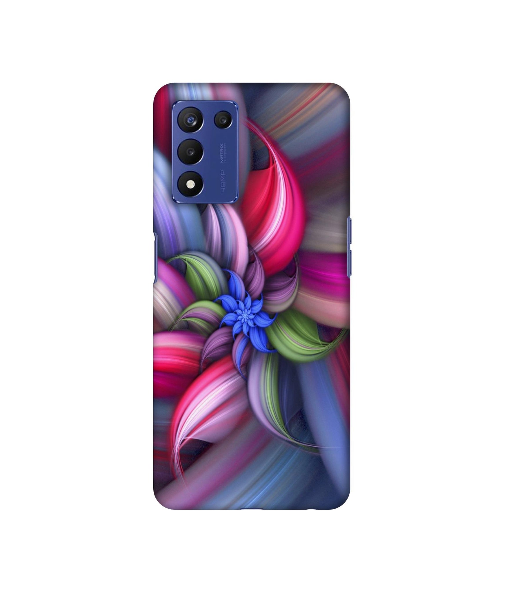 Colorful Flower Designer Hard Back Cover for Realme 9 5G Speed Edition
