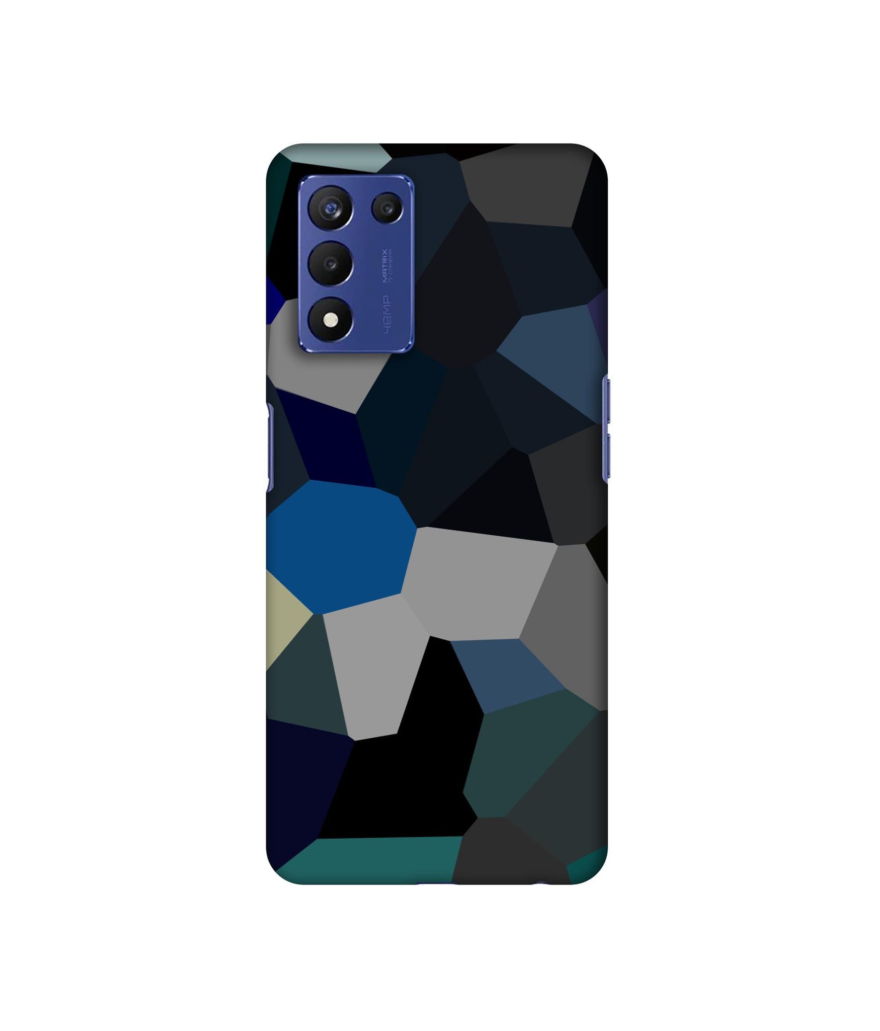 Mathematical Shape Designer Hard Back Cover for Realme 9 5G Speed Edition