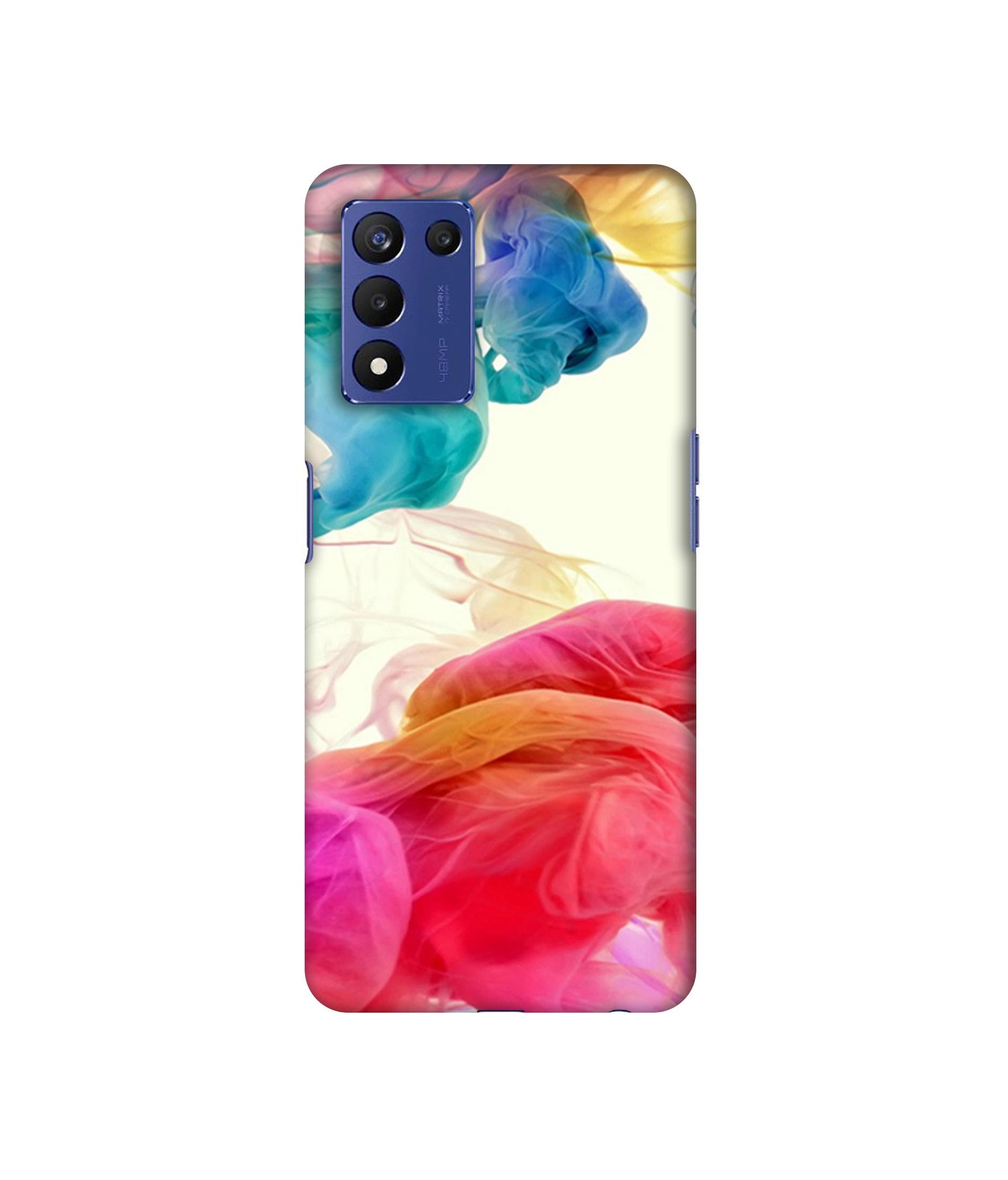 Colored Smoke Designer Hard Back Cover for Realme 9 5G Speed Edition