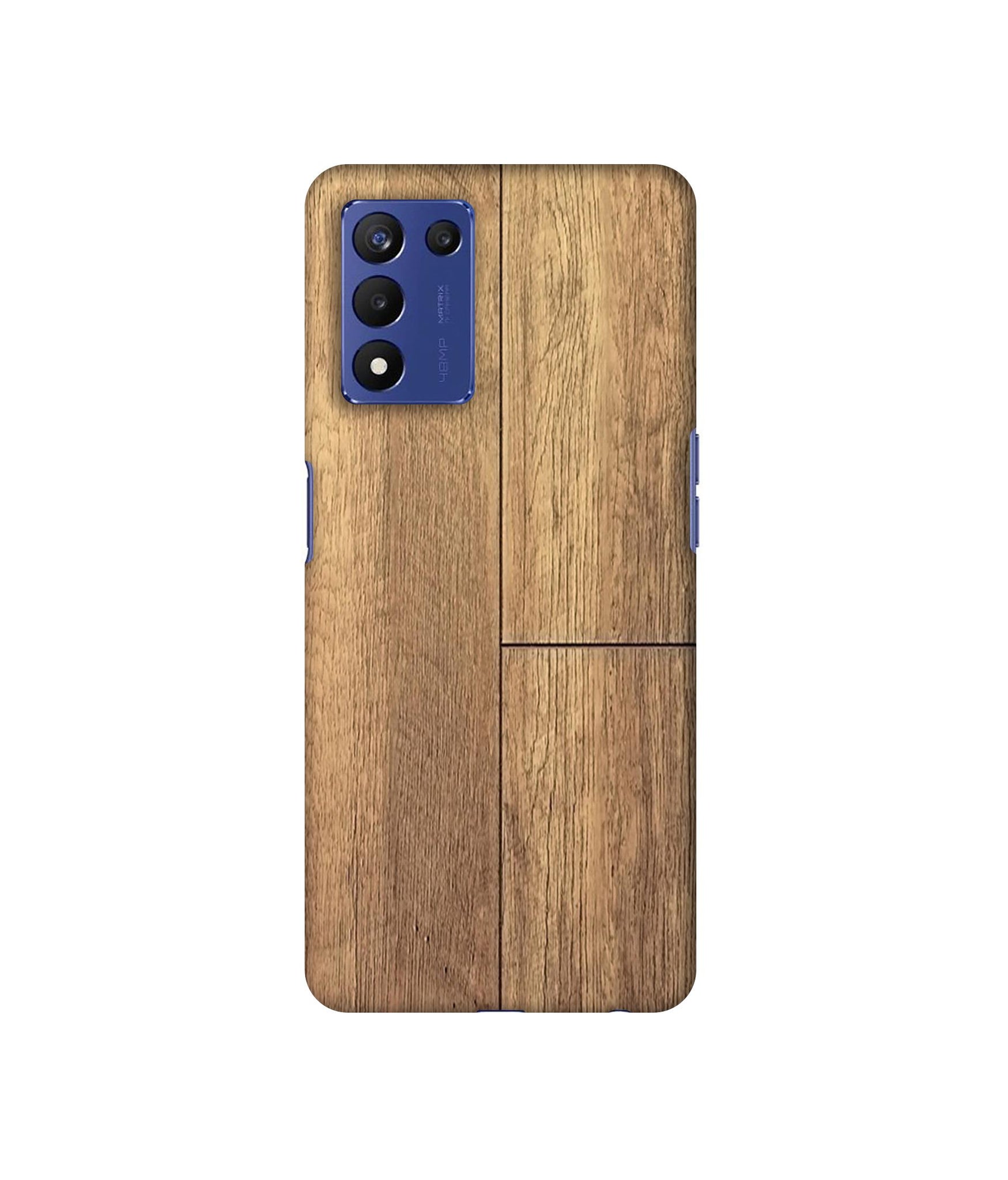 Wood Stretcher Designer Hard Back Cover for Realme 9 5G Speed Edition