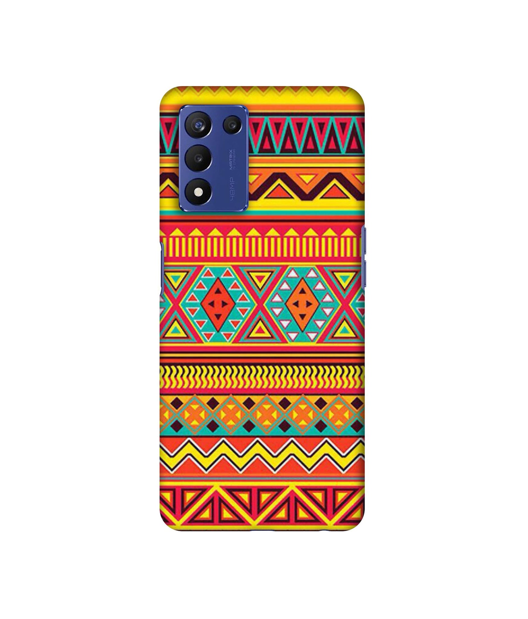 Artistic Rangoli Designer Hard Back Cover for Realme 9 5G Speed Edition
