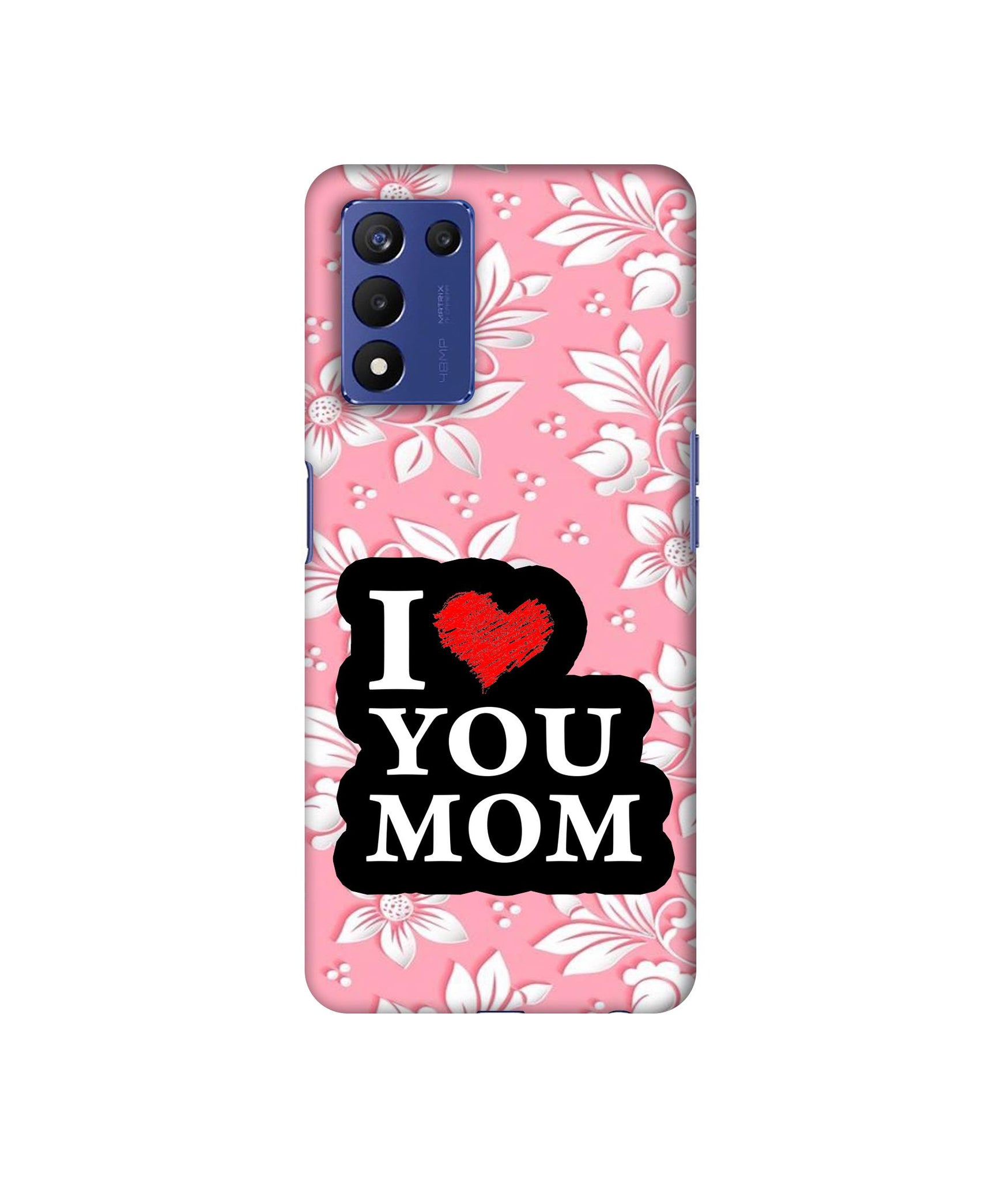 I Love Mom Designer Hard Back Cover for Realme 9 5G Speed Edition