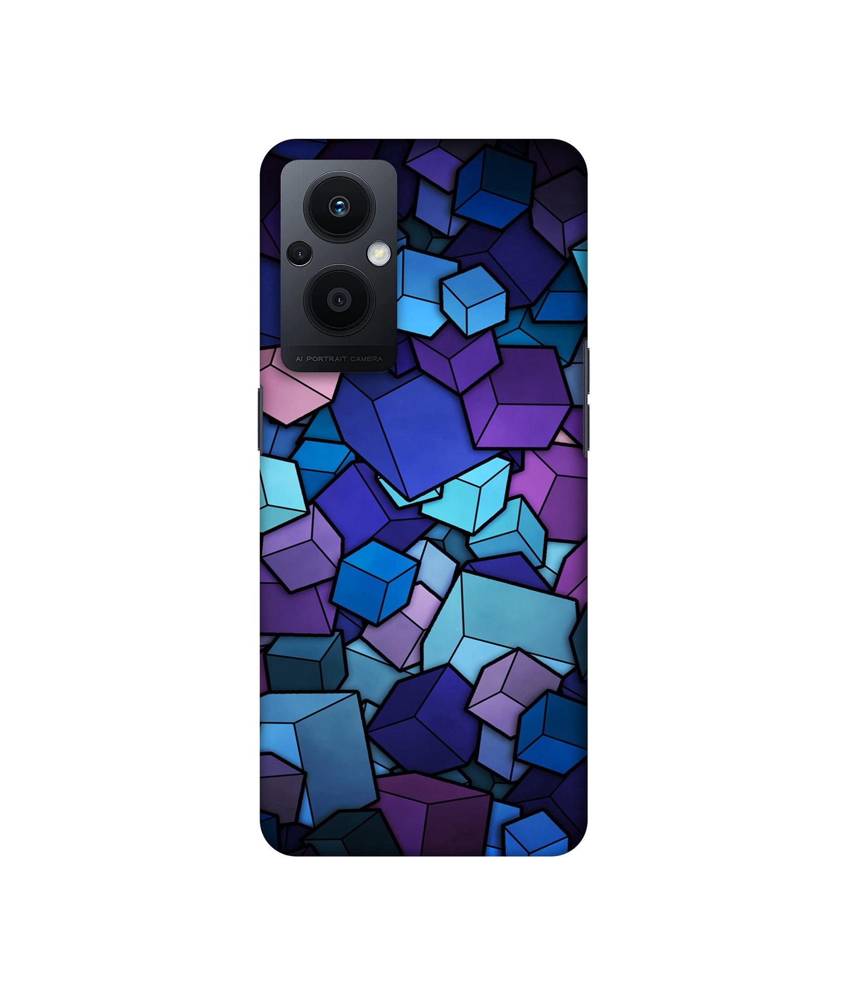 Color Box Designer Hard Back Cover for Oppo F21 Pro 5G