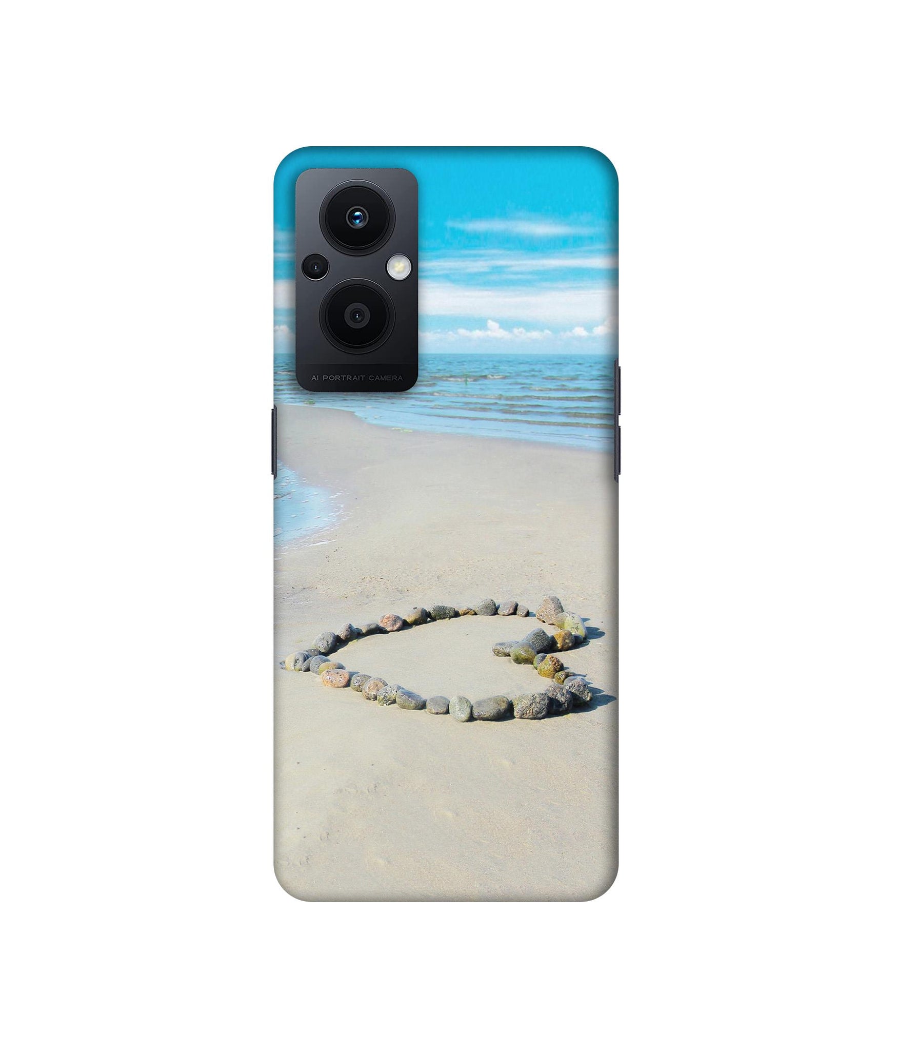 Stone Love Designer Hard Back Cover for Oppo F21 Pro 5G