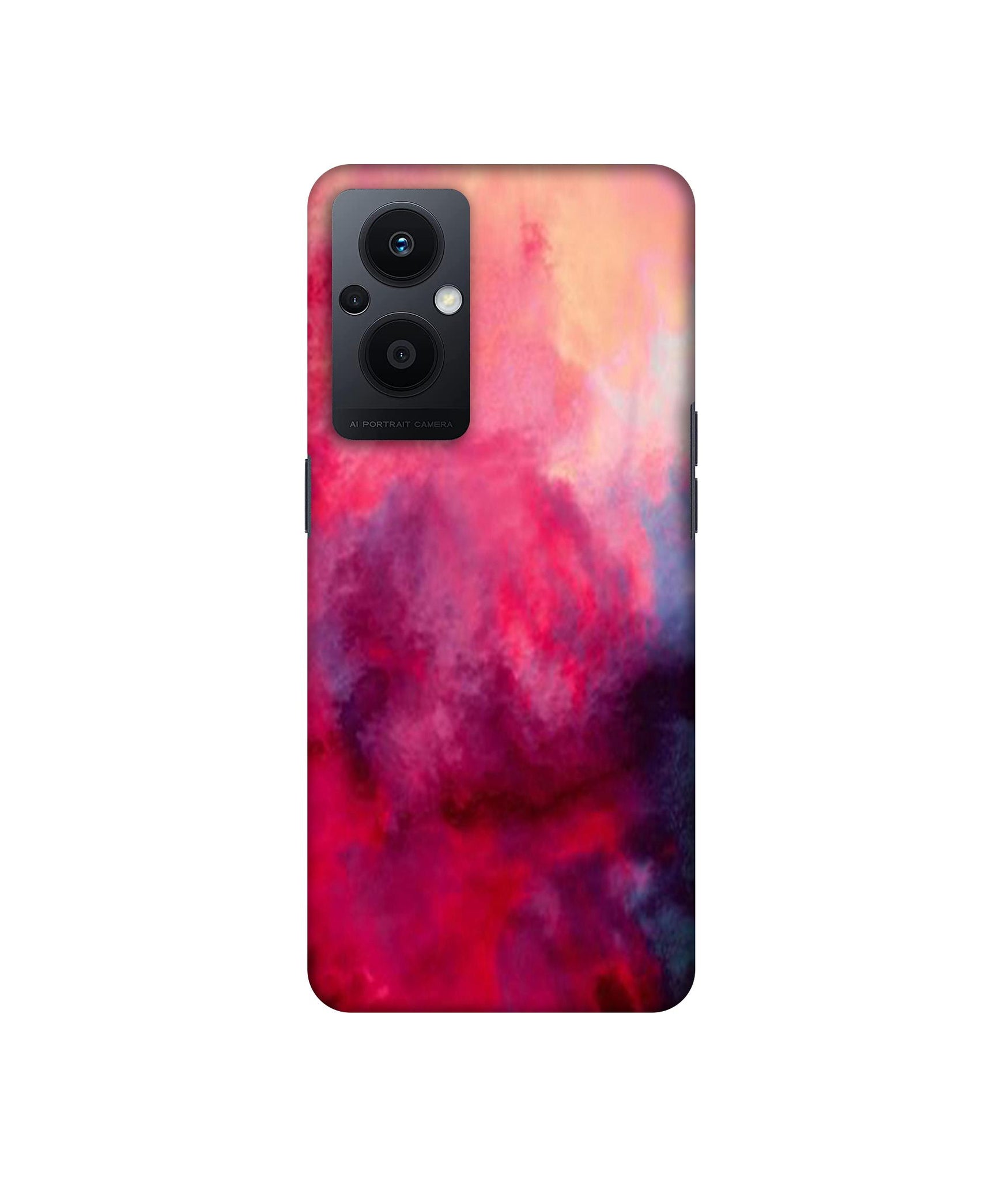 Holi Color Designer Hard Back Cover for Oppo F21 Pro 5G