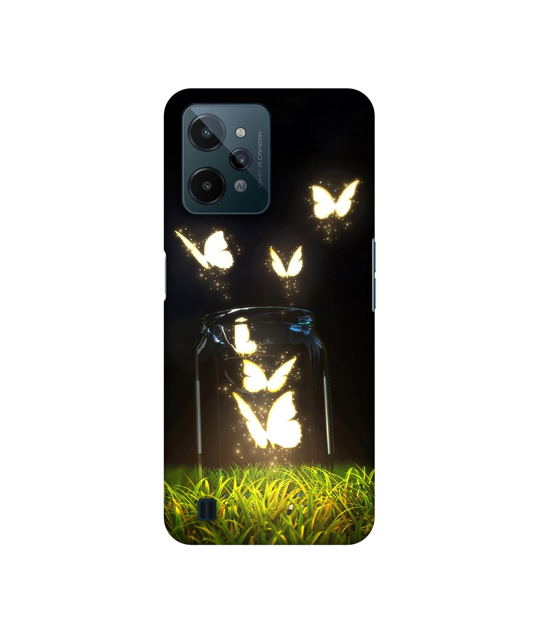 Butterfly Designer Hard Back Cover for Realme C31 4G