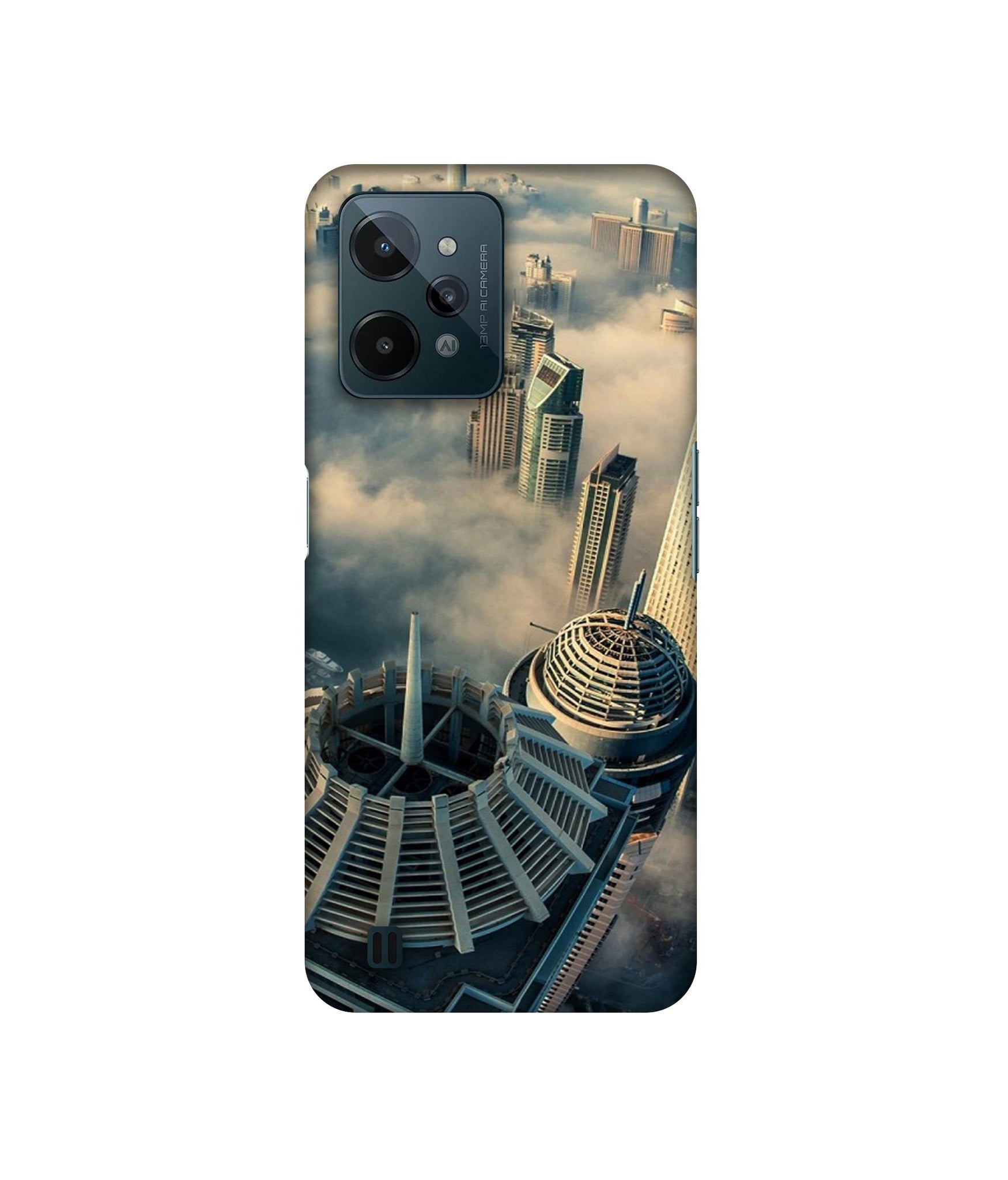 City Scapes Designer Hard Back Cover for Realme C31 4G