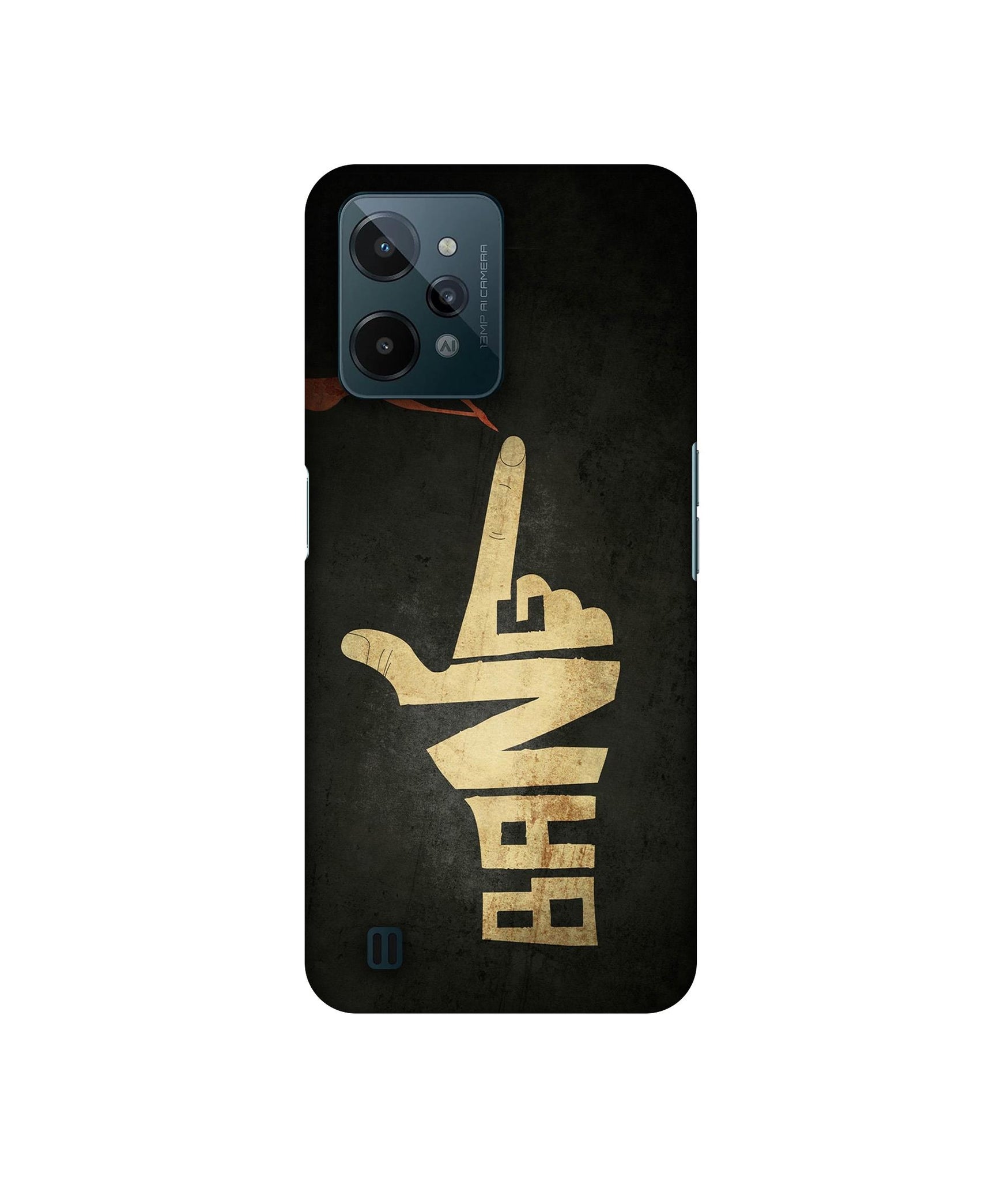 Pointing Designer Hard Back Cover for Realme C31 4G