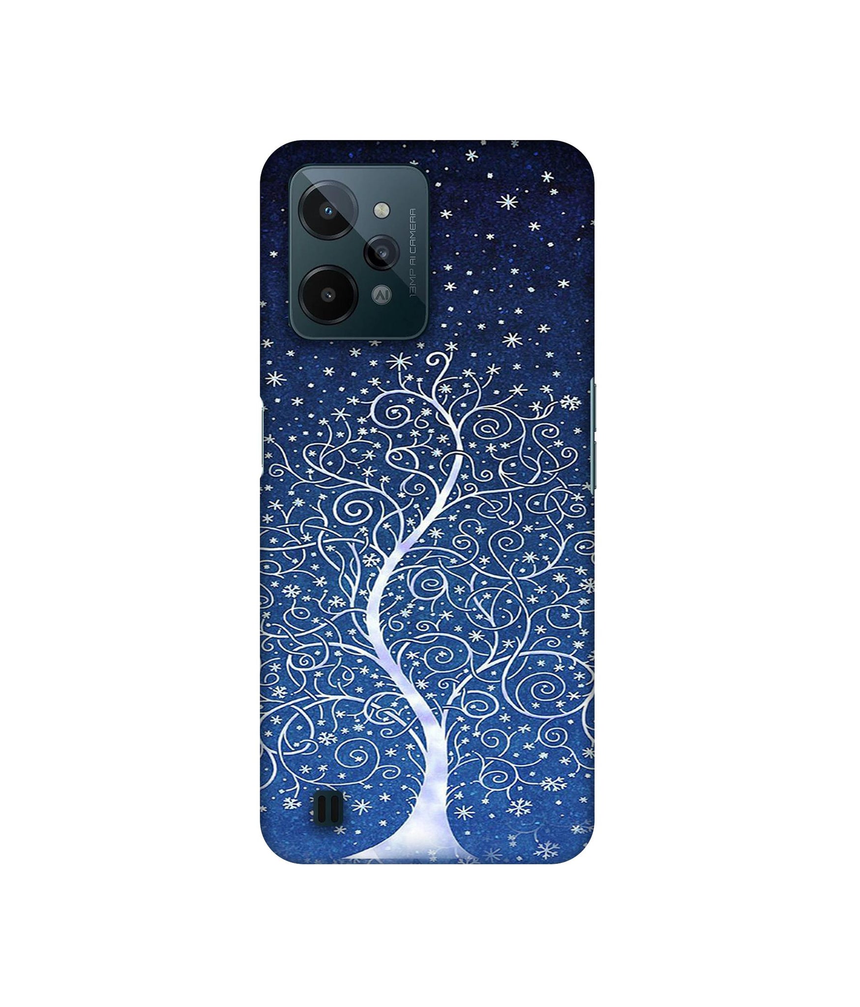 Magic Tree Designer Hard Back Cover for Realme C31 4G