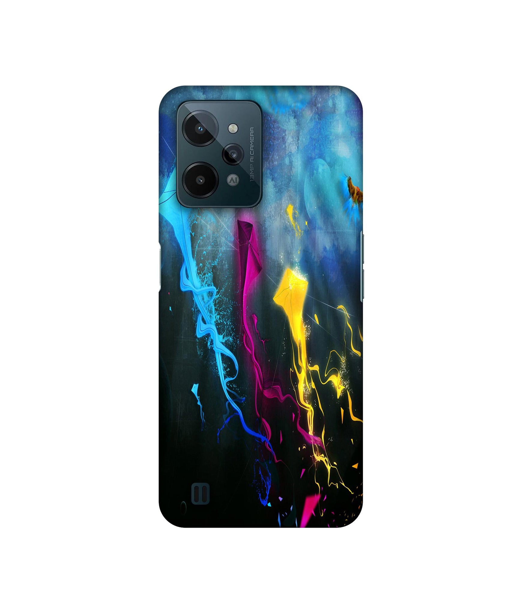 Kites Designer Hard Back Cover for Realme C31 4G