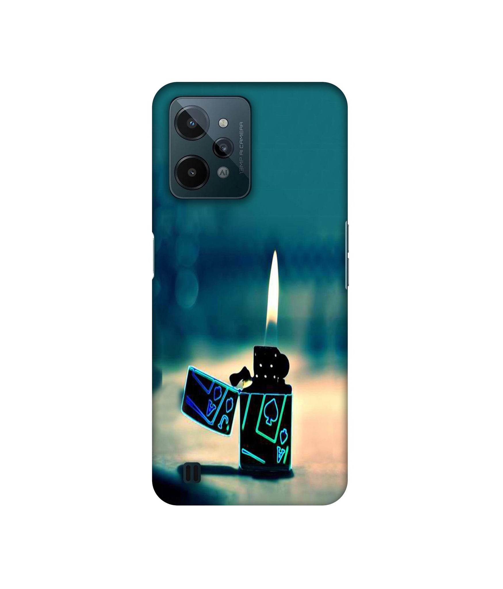 Cigrate Lighter Designer Hard Back Cover for Realme C31 4G