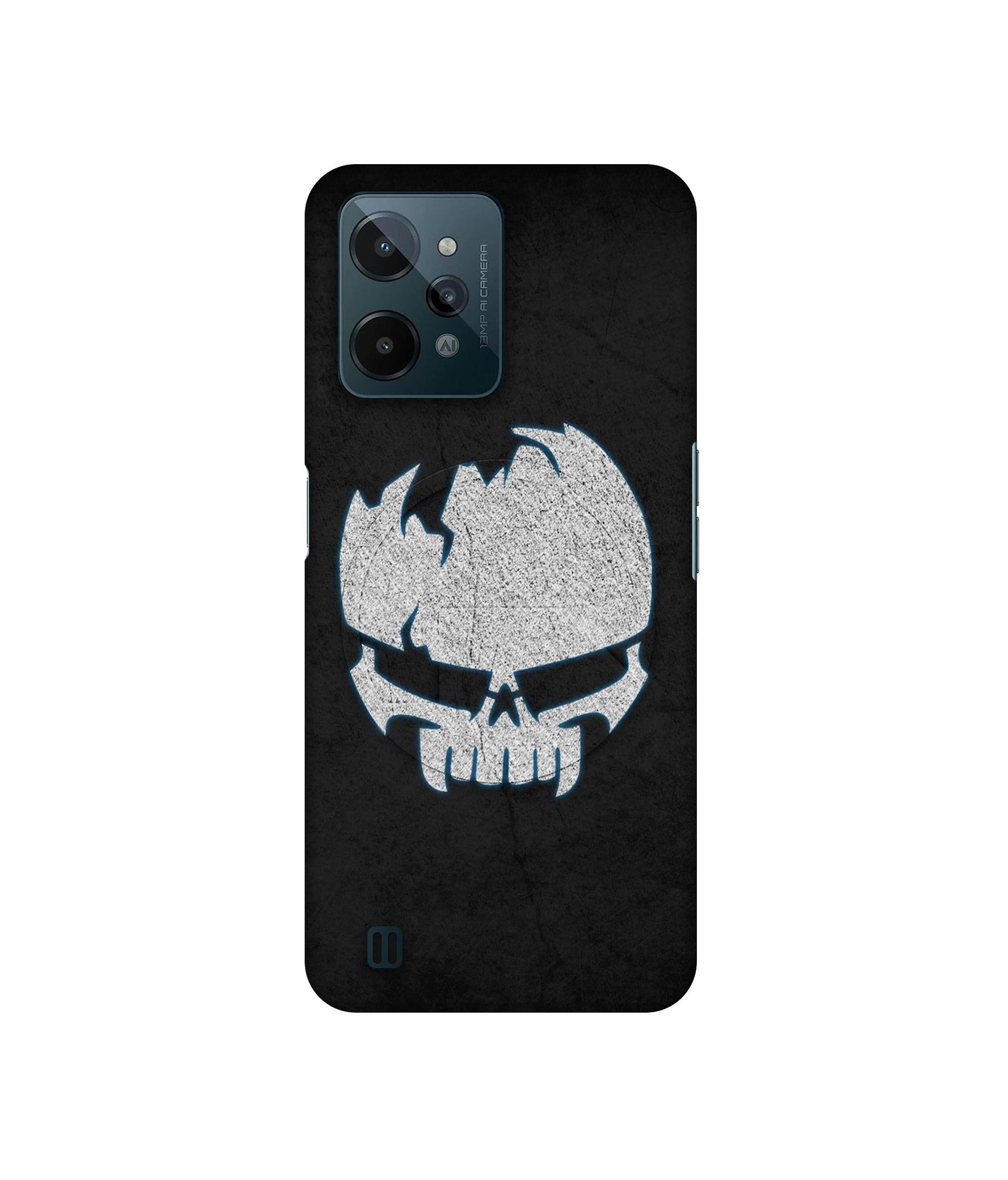 Skull Designer Hard Back Cover for Realme C31 4G
